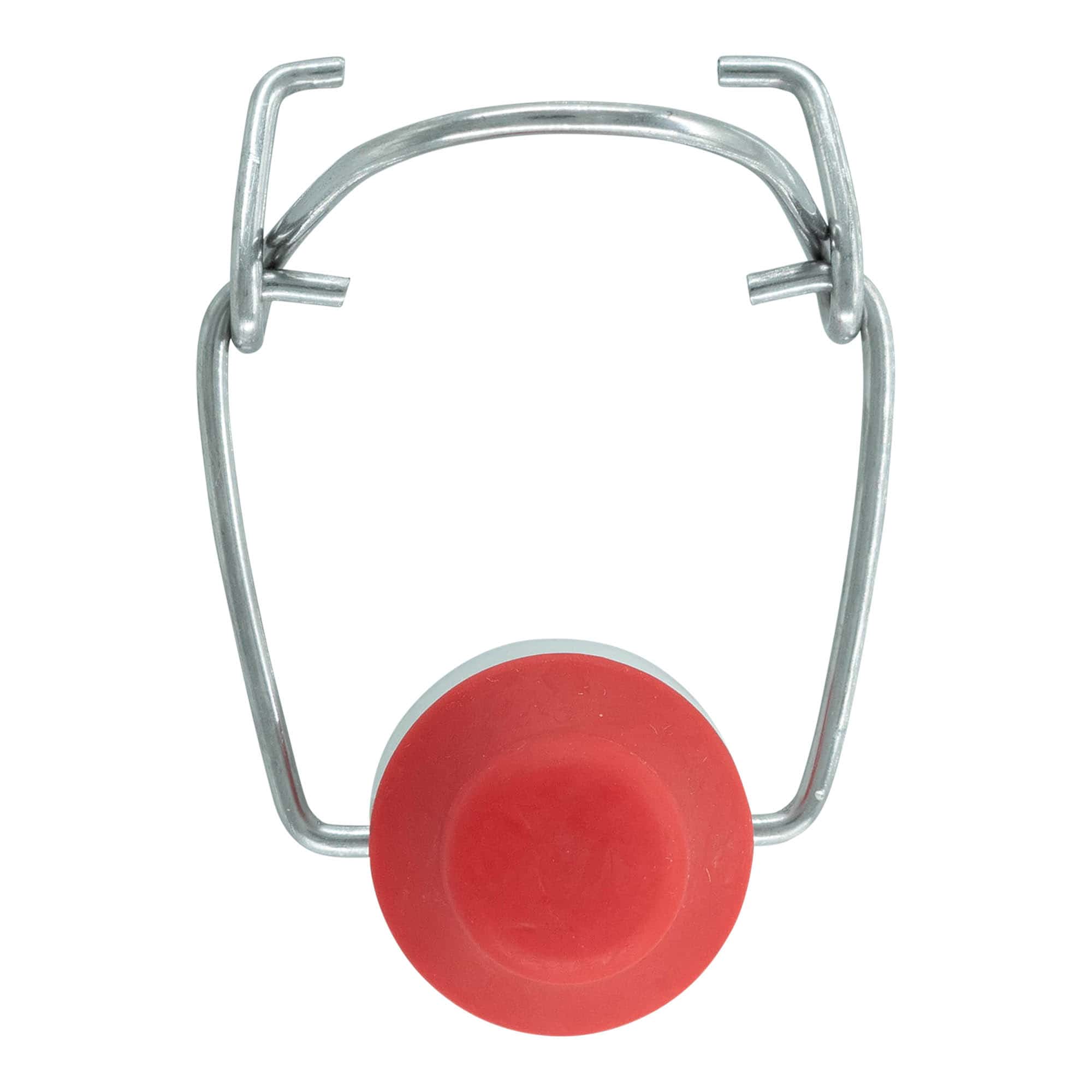 Pántzár különleges méretben, műanyag, piros-fehér Pántzár különleges méretben, műanyag, piros-fehér