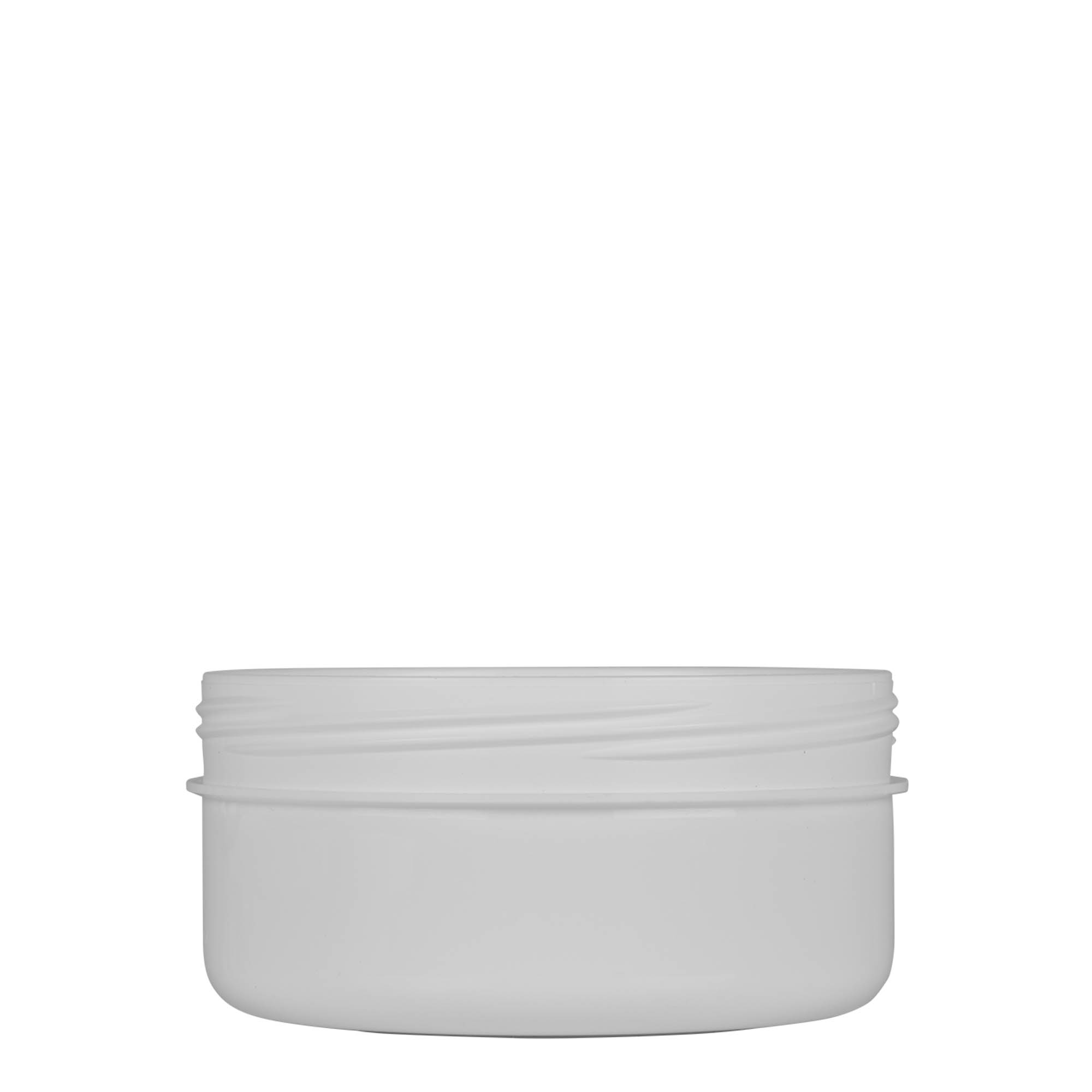 250 ml műanyag doboz 'White Line', PP, fehér, nyílás: csavarzár