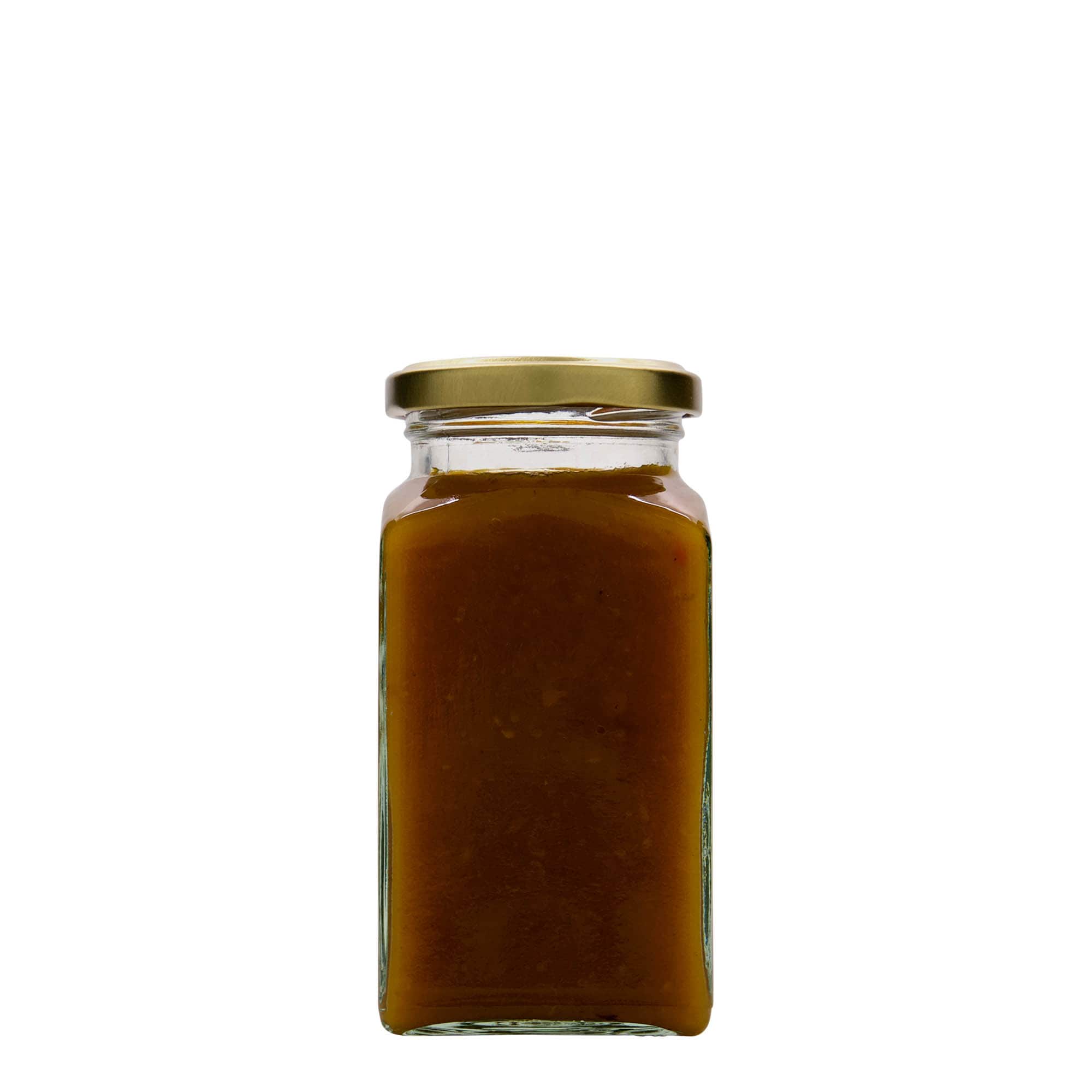 312 ml négyszögletes üveg, nyílás: Twist-Off (TO 58)