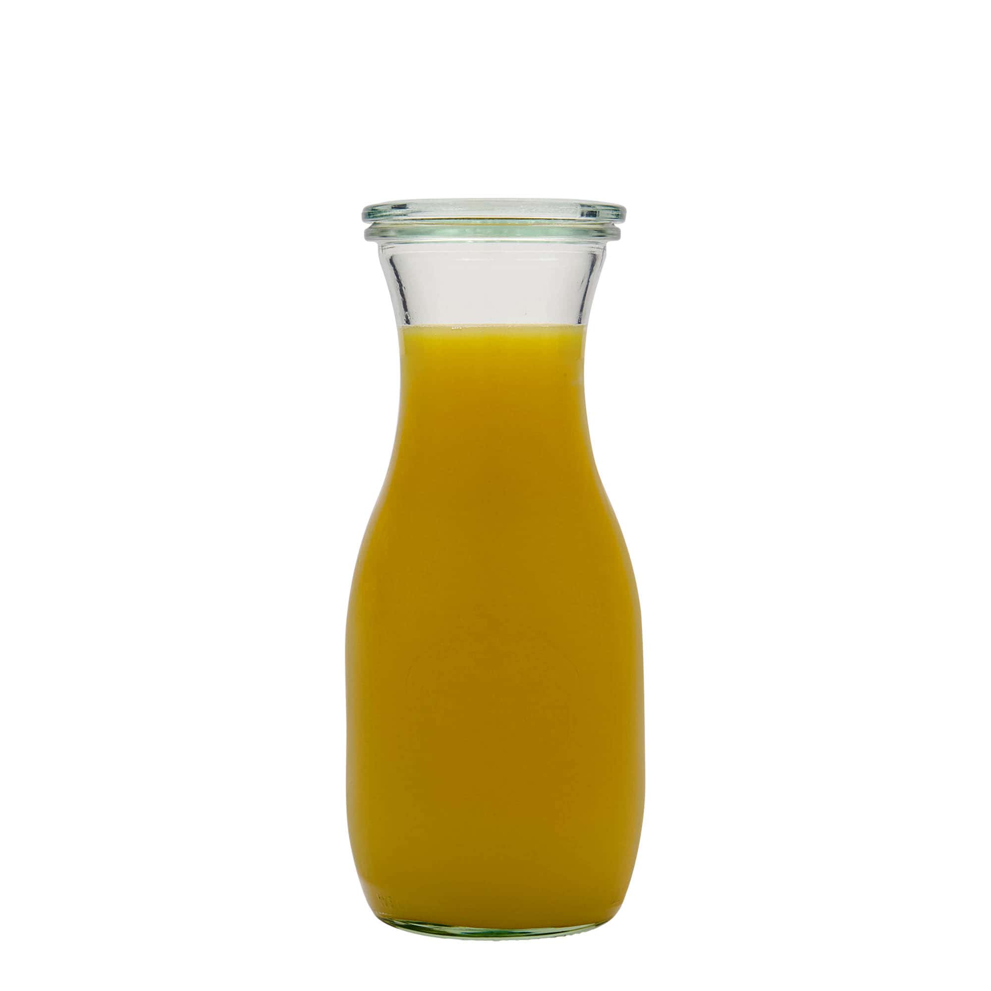 500 ml WECK-gyümölcslé üveg, száj: kerek perem