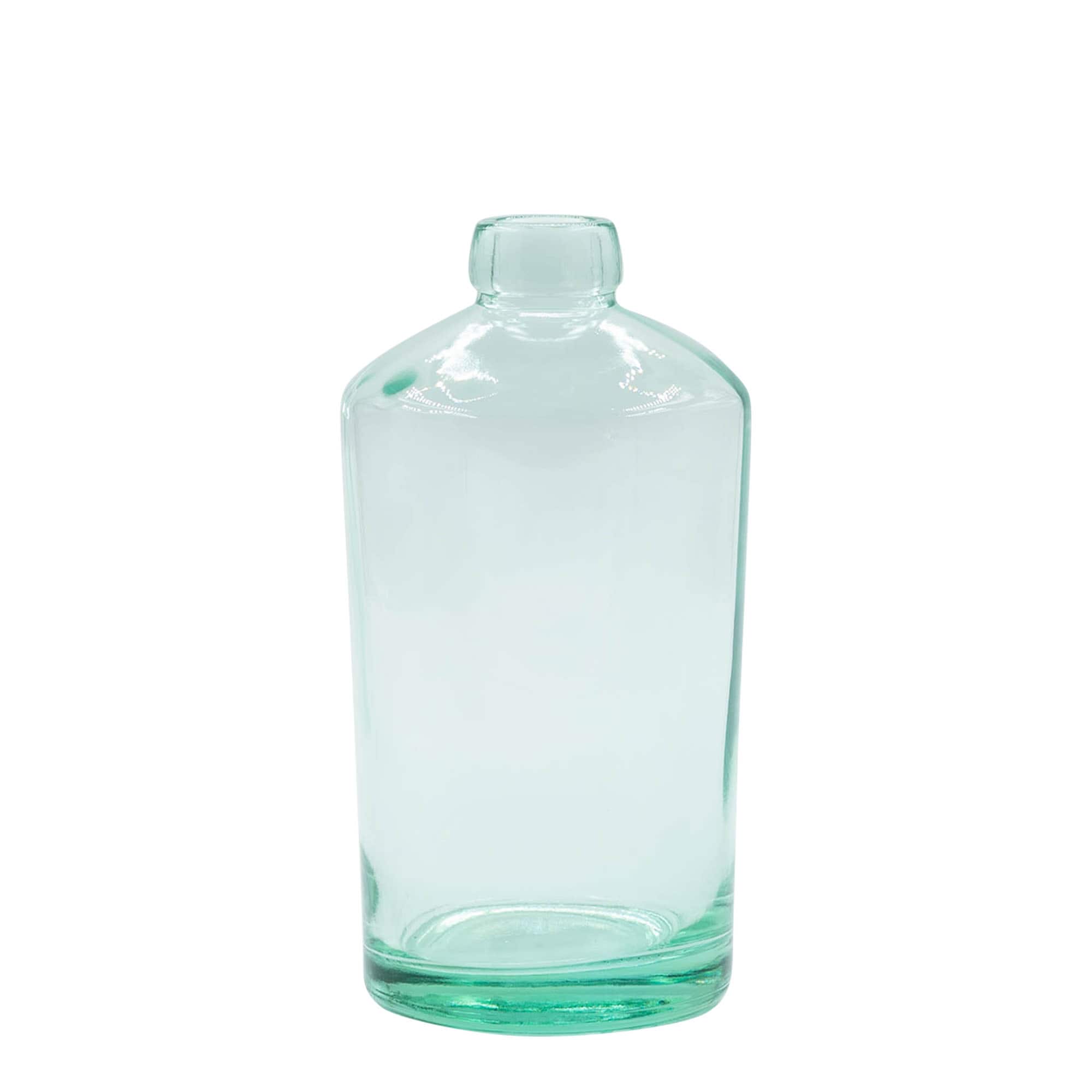 700 ml üveges palack 'Barrel', nyílás: parafa