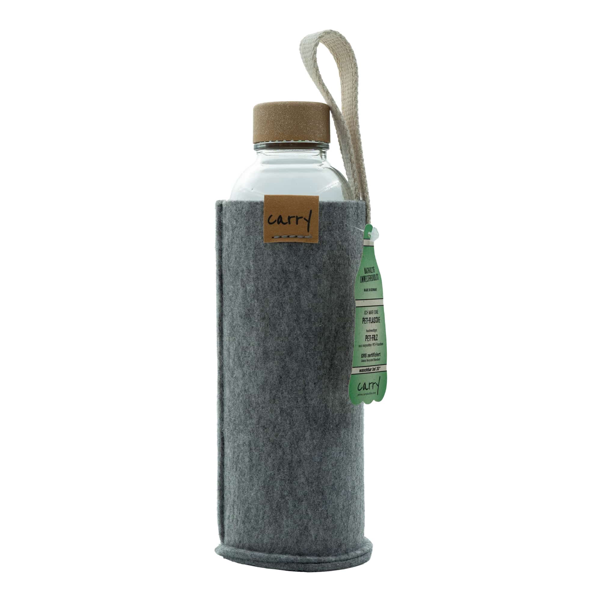 CARRY tok, textil, szürke