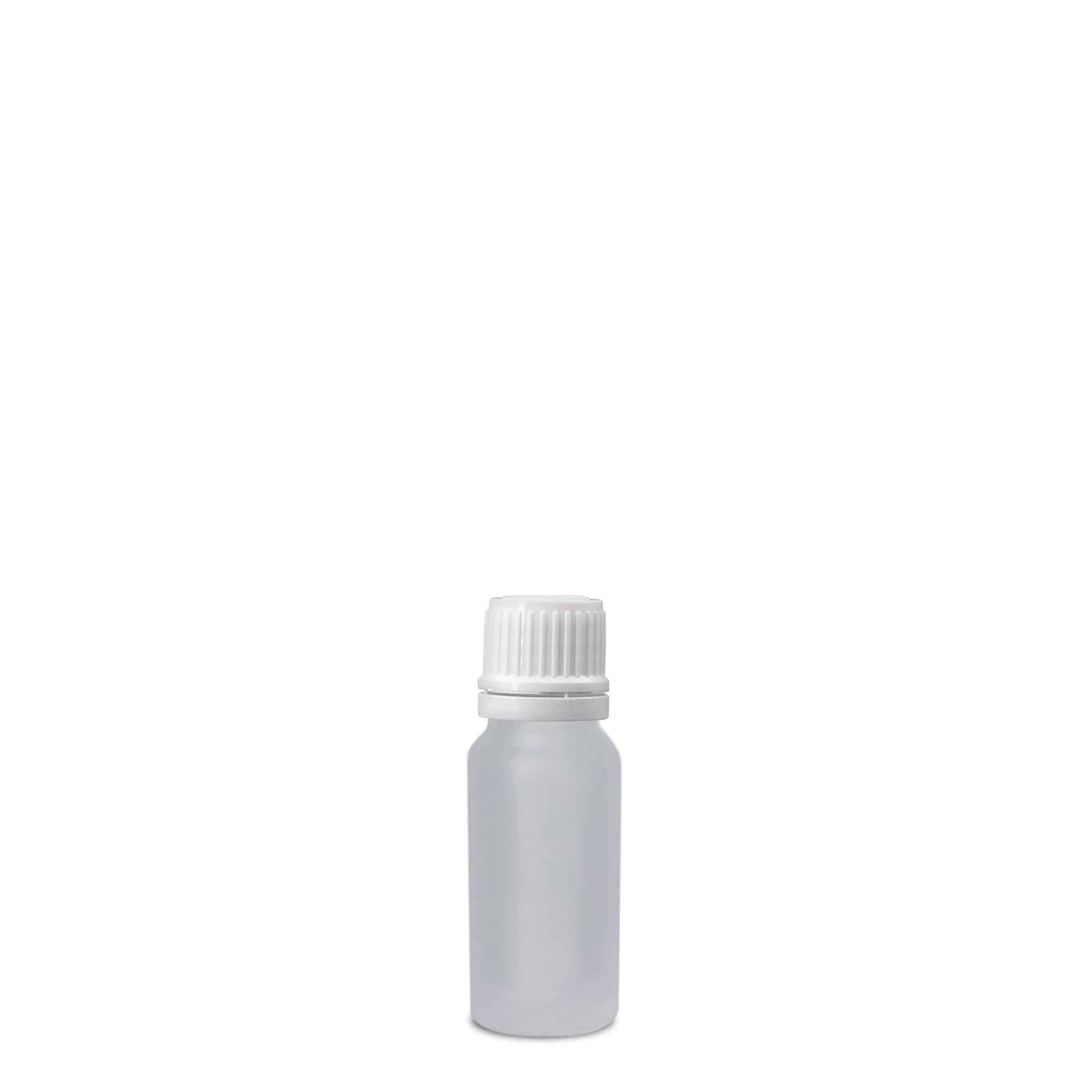 10 ml orvosi üveg, üveg, mattított, nyílás: DIN 18