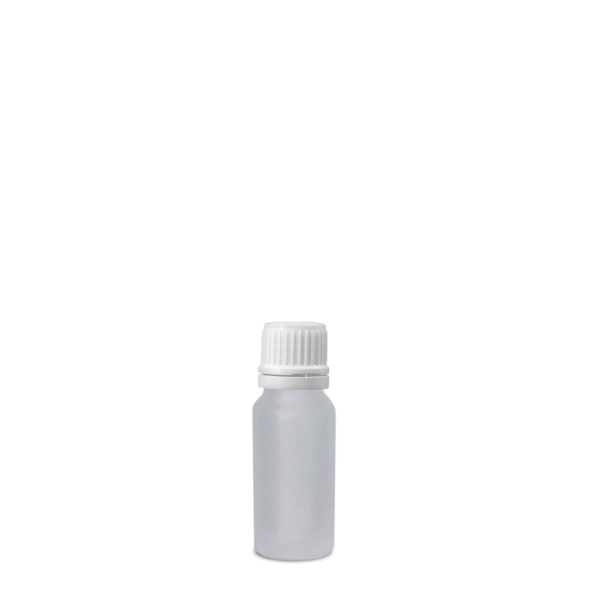 10 ml orvosi üveg, üveg, mattított, nyílás: DIN 18