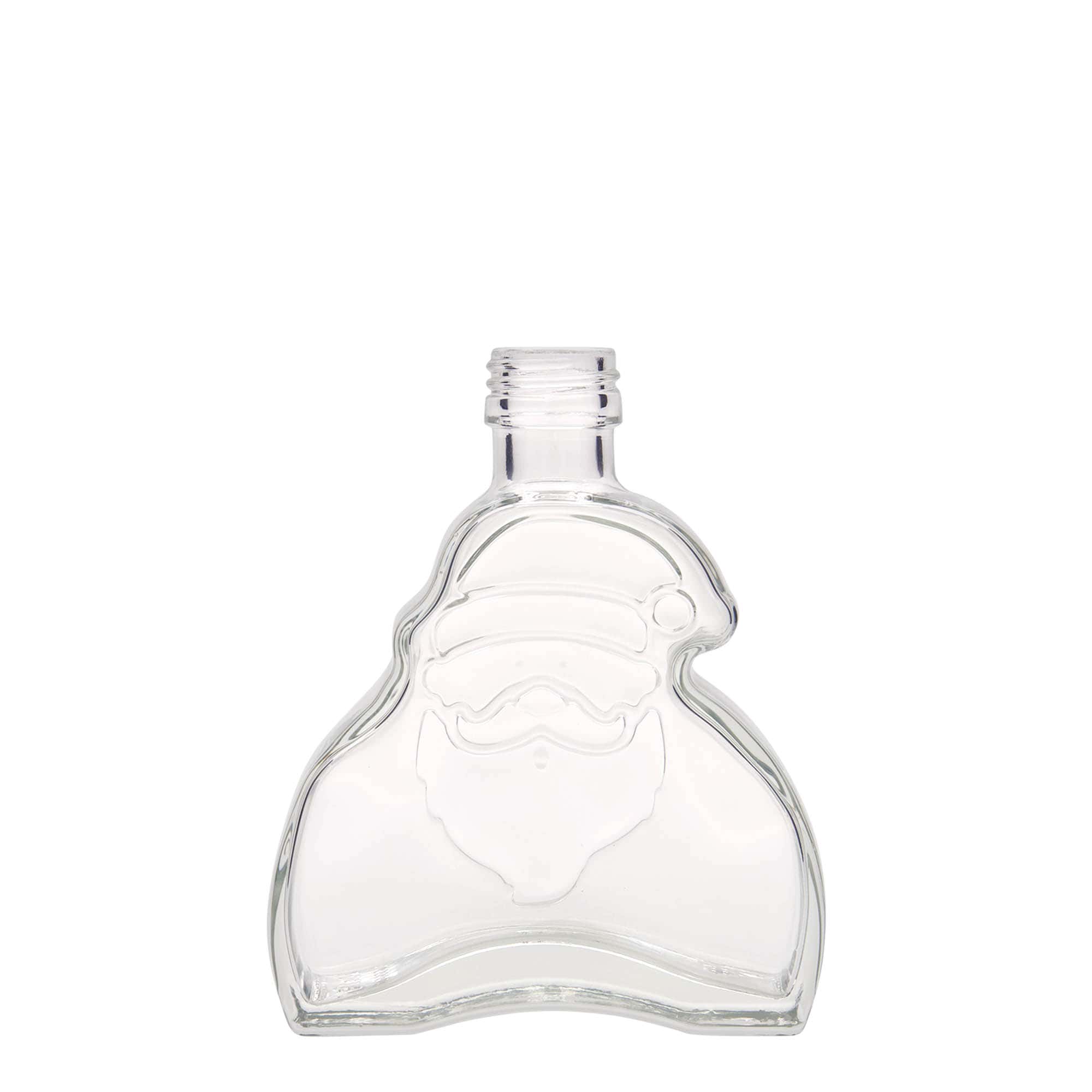 200 ml-es üvegpalack 'Santa Claus', szájnyílás: PP 28 200 ml-es üvegpalack 'Santa Claus', szájnyílás: PP 28
