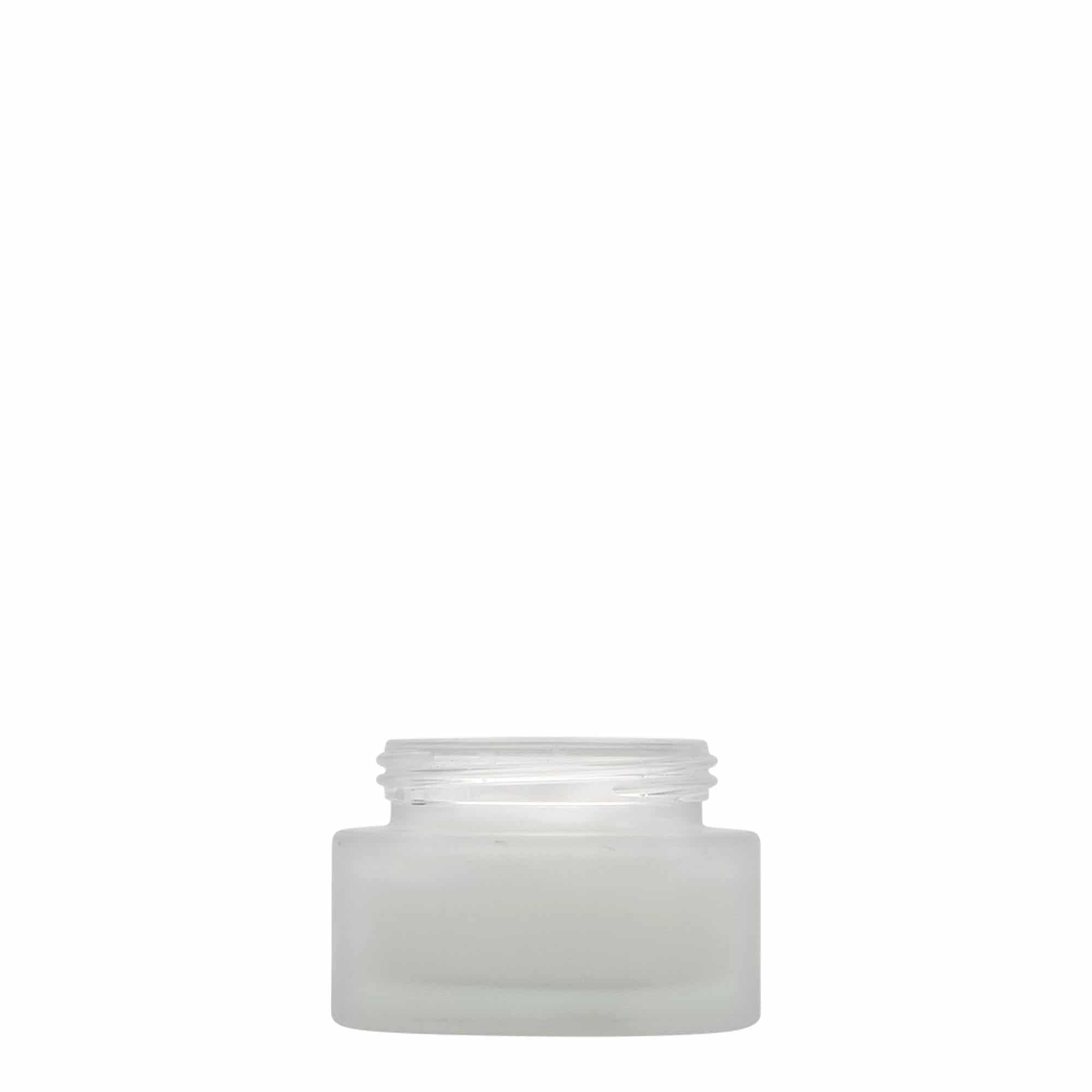 30 ml tégely 'Platin kiadás', üveg, jegesített, nyílás: csavarzár