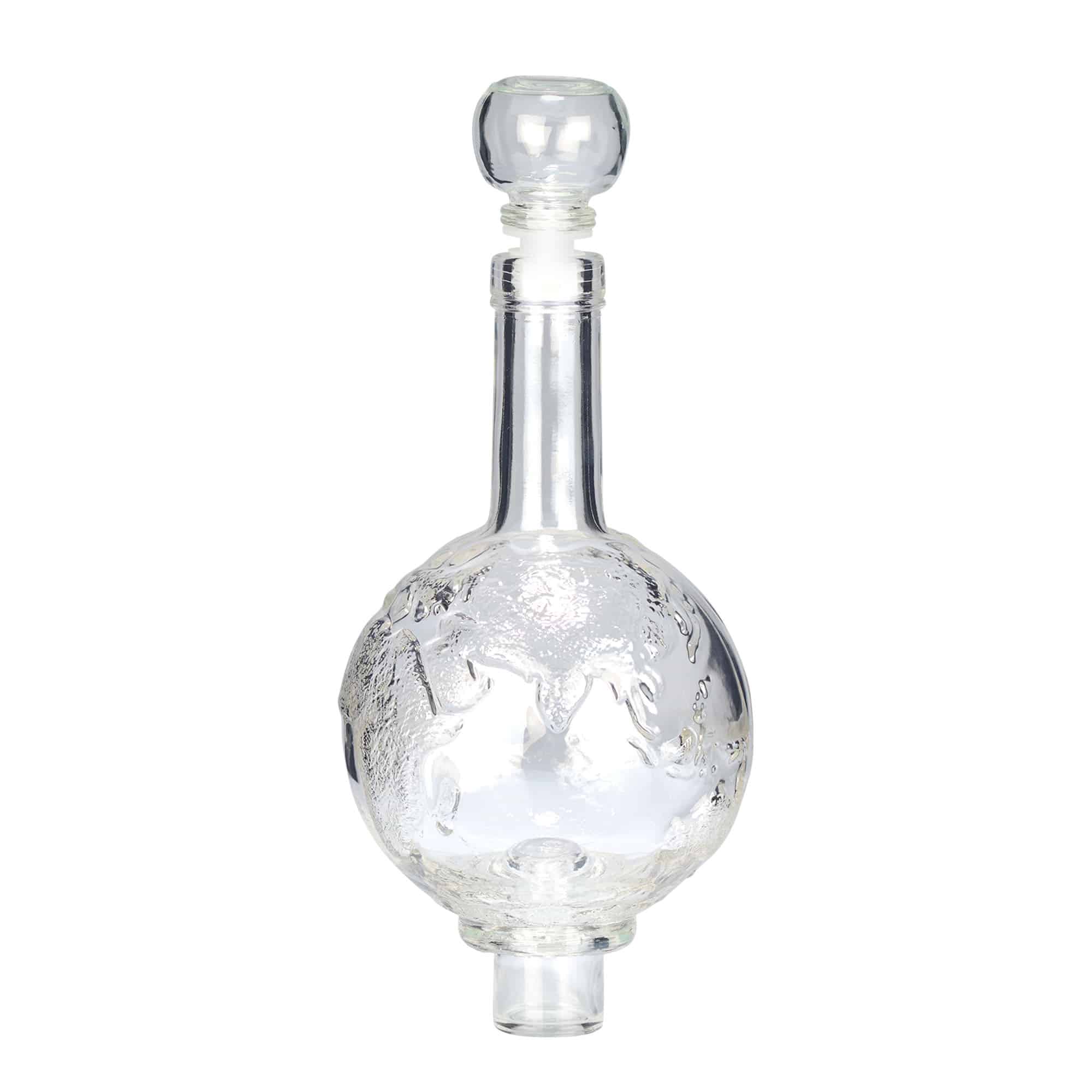 500 ml üvegpalack 'Globus', nyílás: parafa