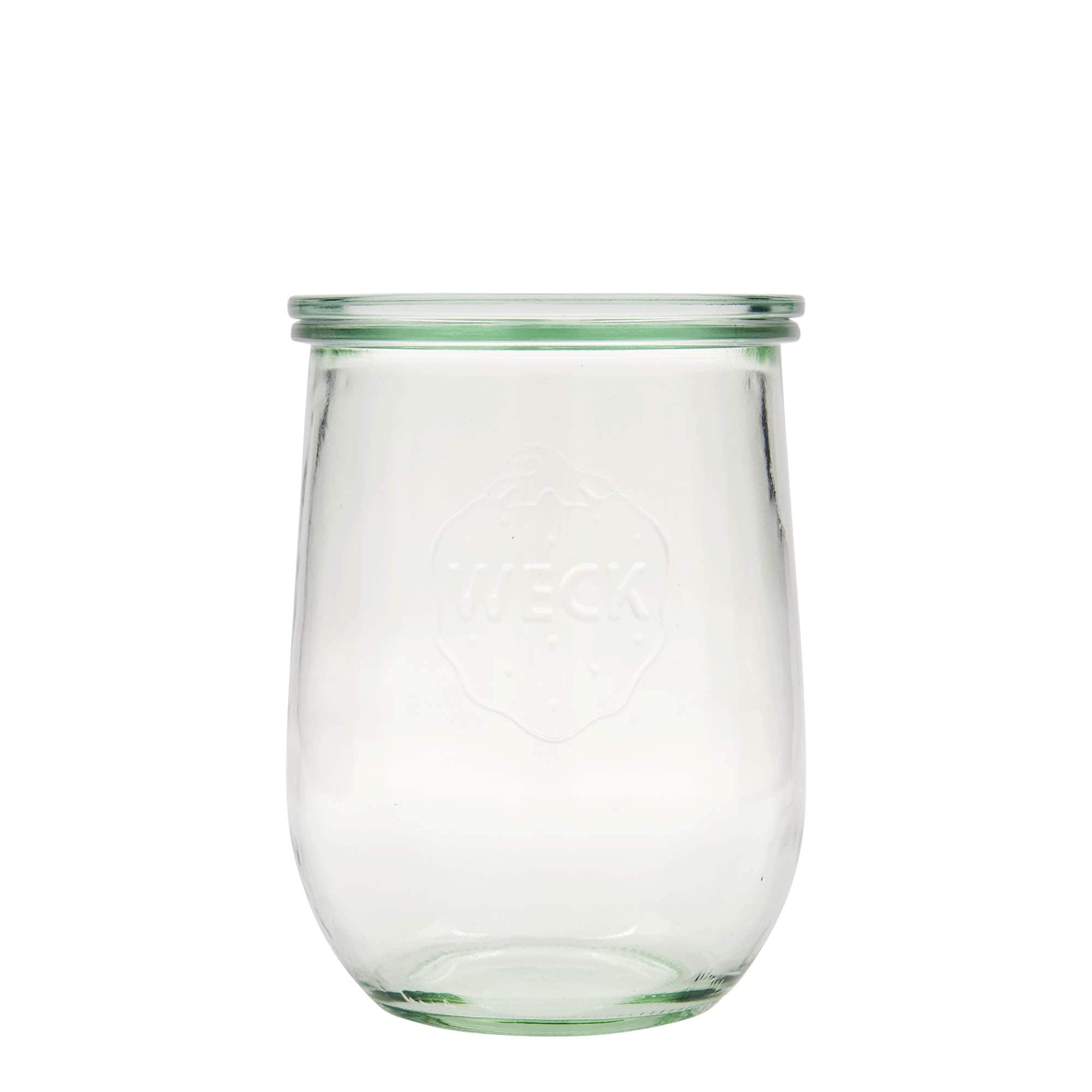1050 ml-es WECK tulipán alakú üveg, szájnyílás: Kerek perem 1050 ml-es WECK tulipán alakú üveg, szájnyílás: Kerek perem
