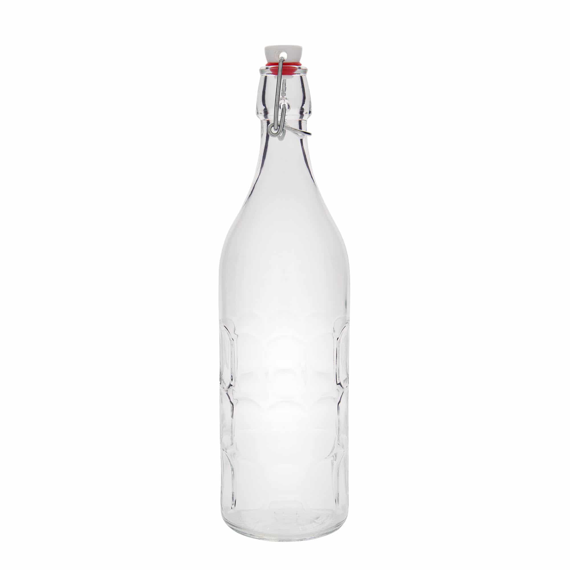 1000 ml-es üvegpalack Moresca, szájnyílás: csatos zár 1000 ml-es üvegpalack Moresca, szájnyílás: csatos zár