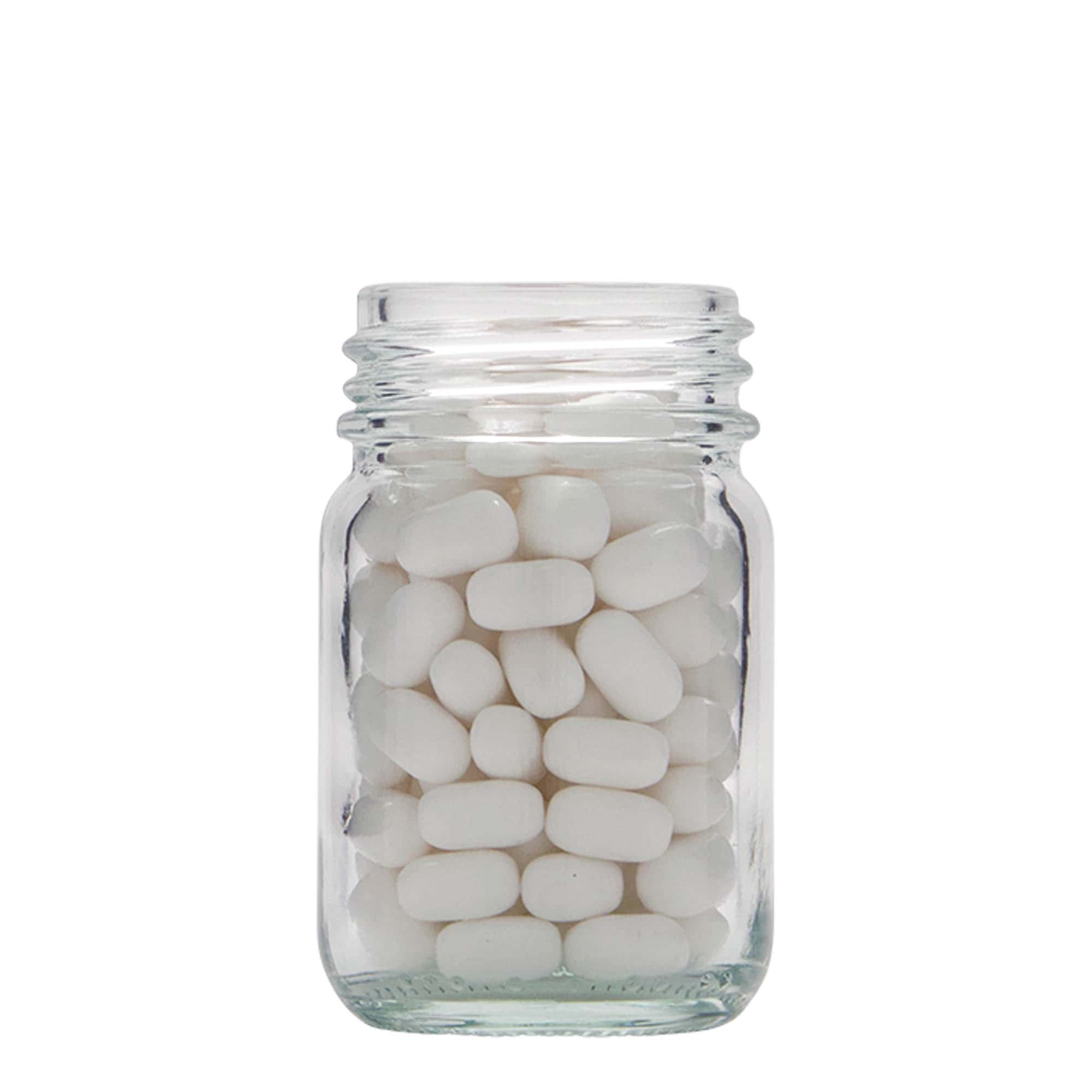 50 ml széles szájú üveg, nyílás: DIN 40