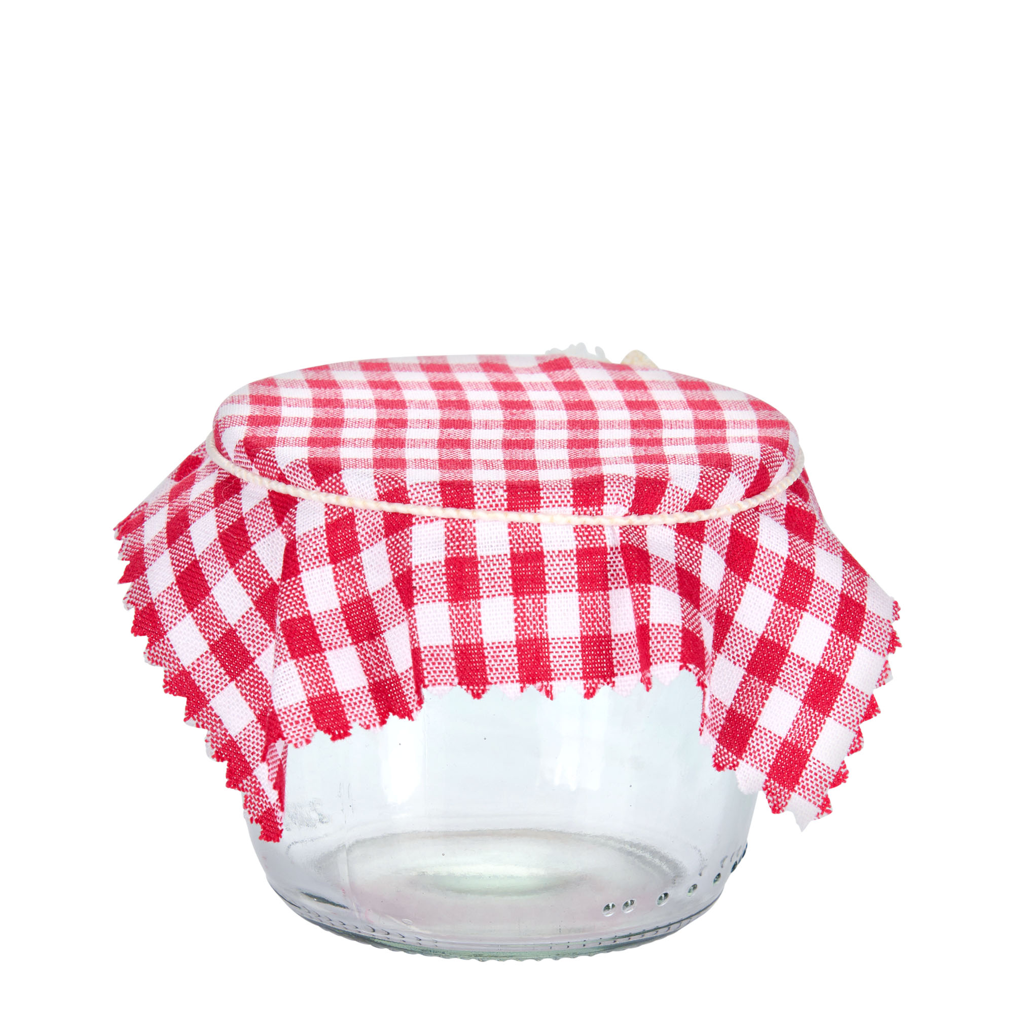 Kockás textil szalvéta 12x12, négyzet alakú, textil, piros, nyílás: TO38-TO53