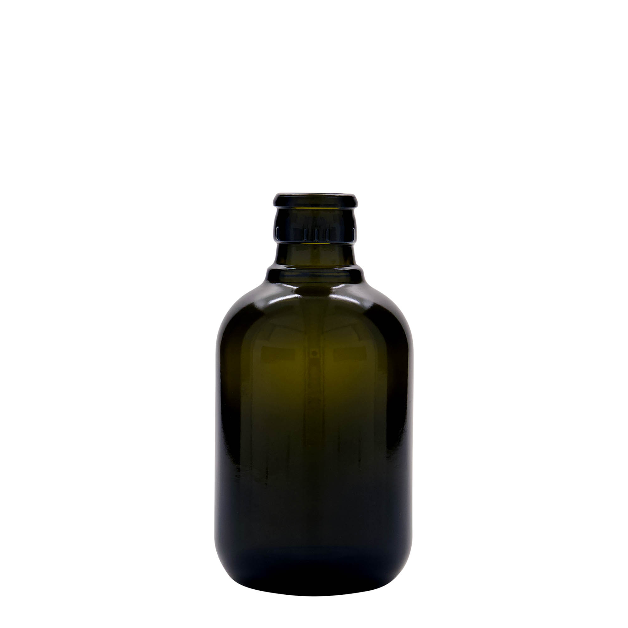 250 ml ecet-/olajozó üveg 'Biolio', üveg, antikzöld, nyílás: DOP