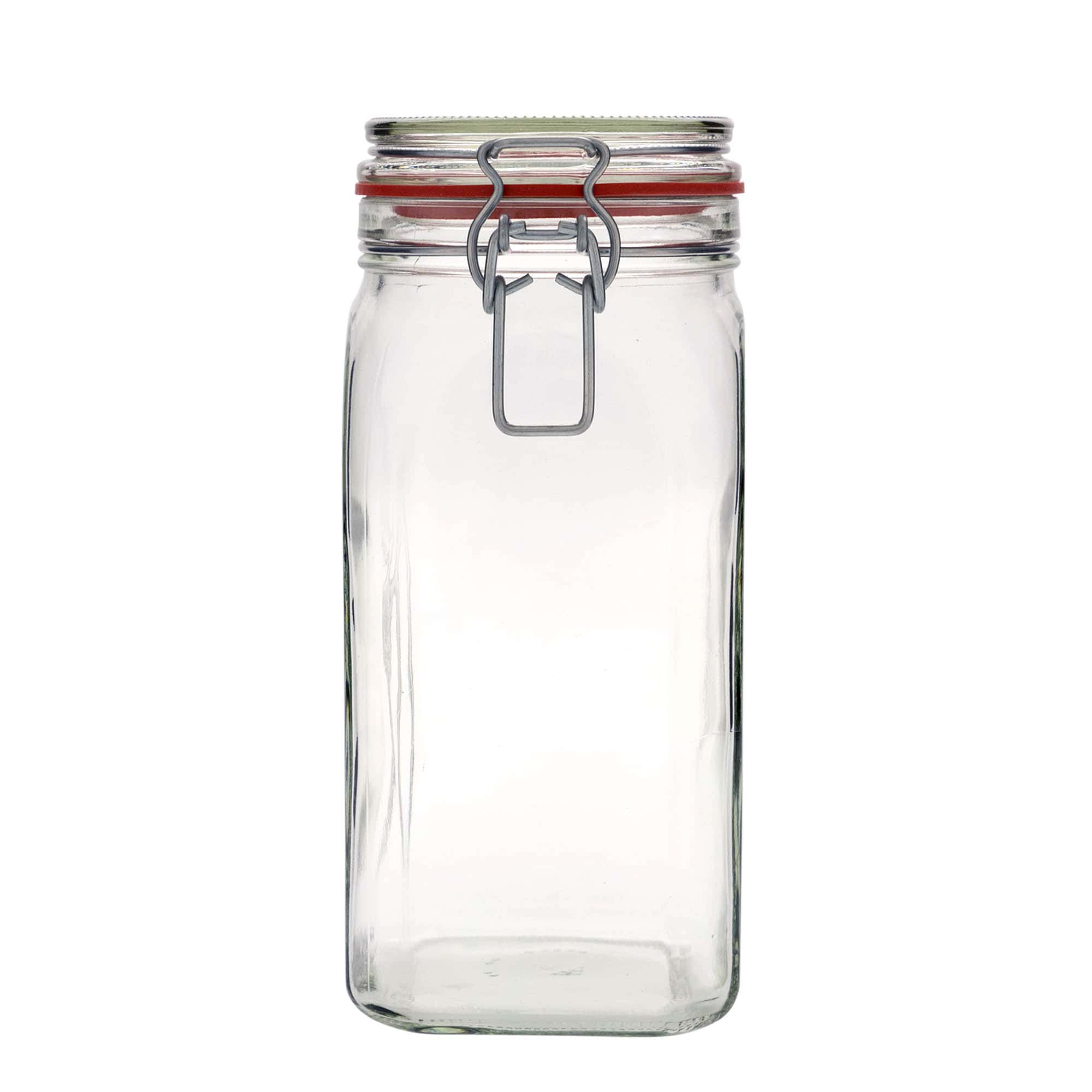 1540 ml-es fémcsatos üveg, négyzet alakú, szájnyílás: fémcsatos zár 1540 ml-es fémcsatos üveg, négyzet alakú, szájnyílás: fémcsatos zár