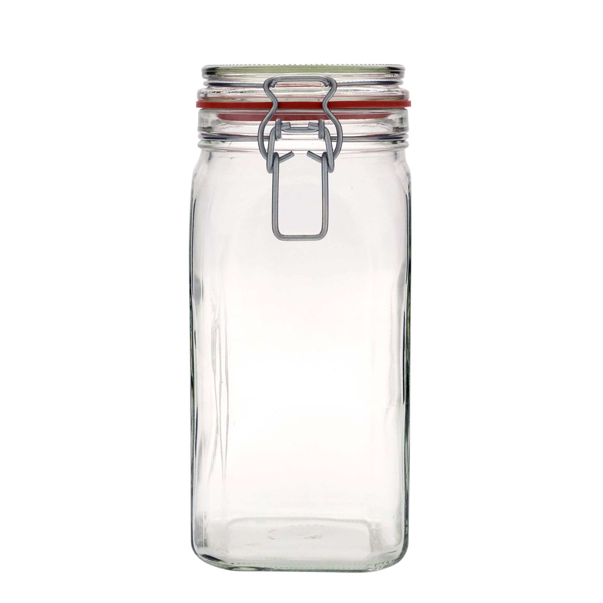 1.540 ml drótkapcsos üveg #, négyzet alakú, nyílás: drótkapcsos záróelem