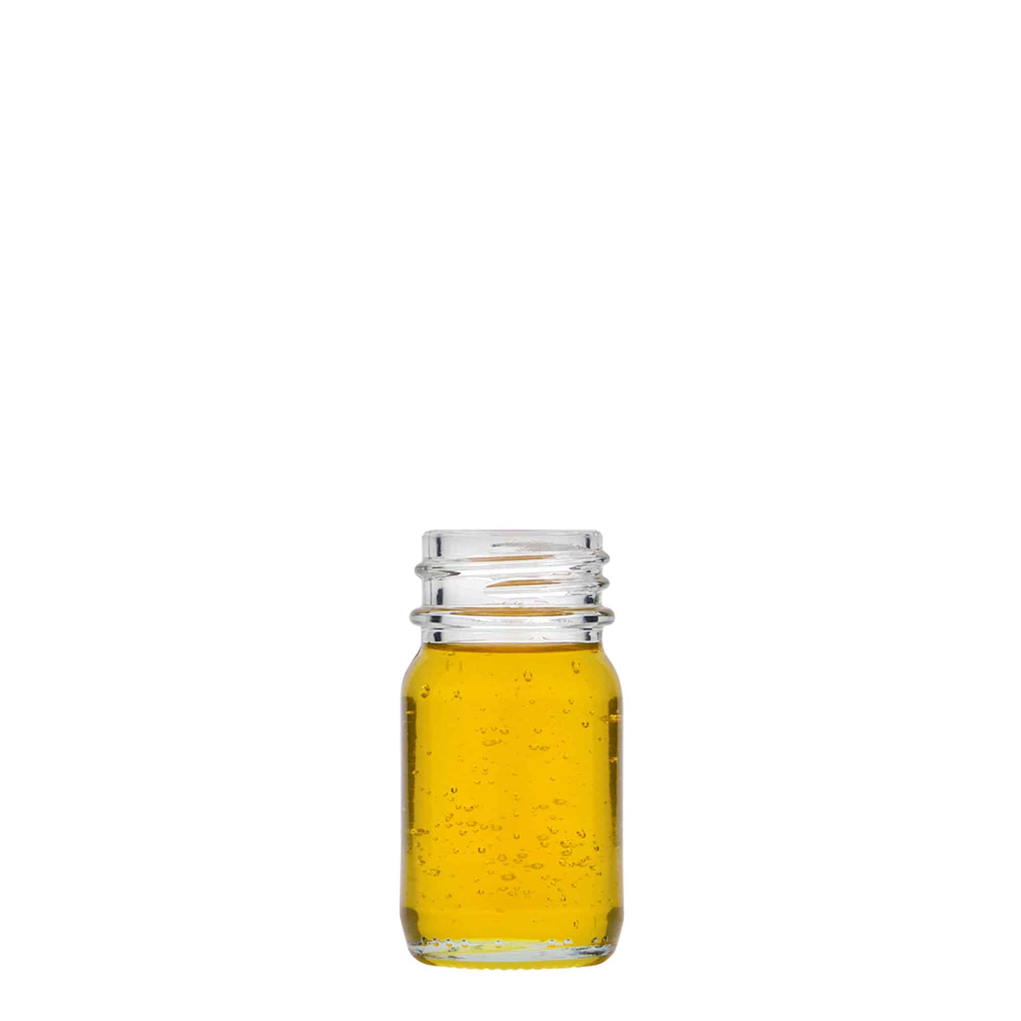 30 ml-es széles nyakú üveg, szájnyílás: DIN 32