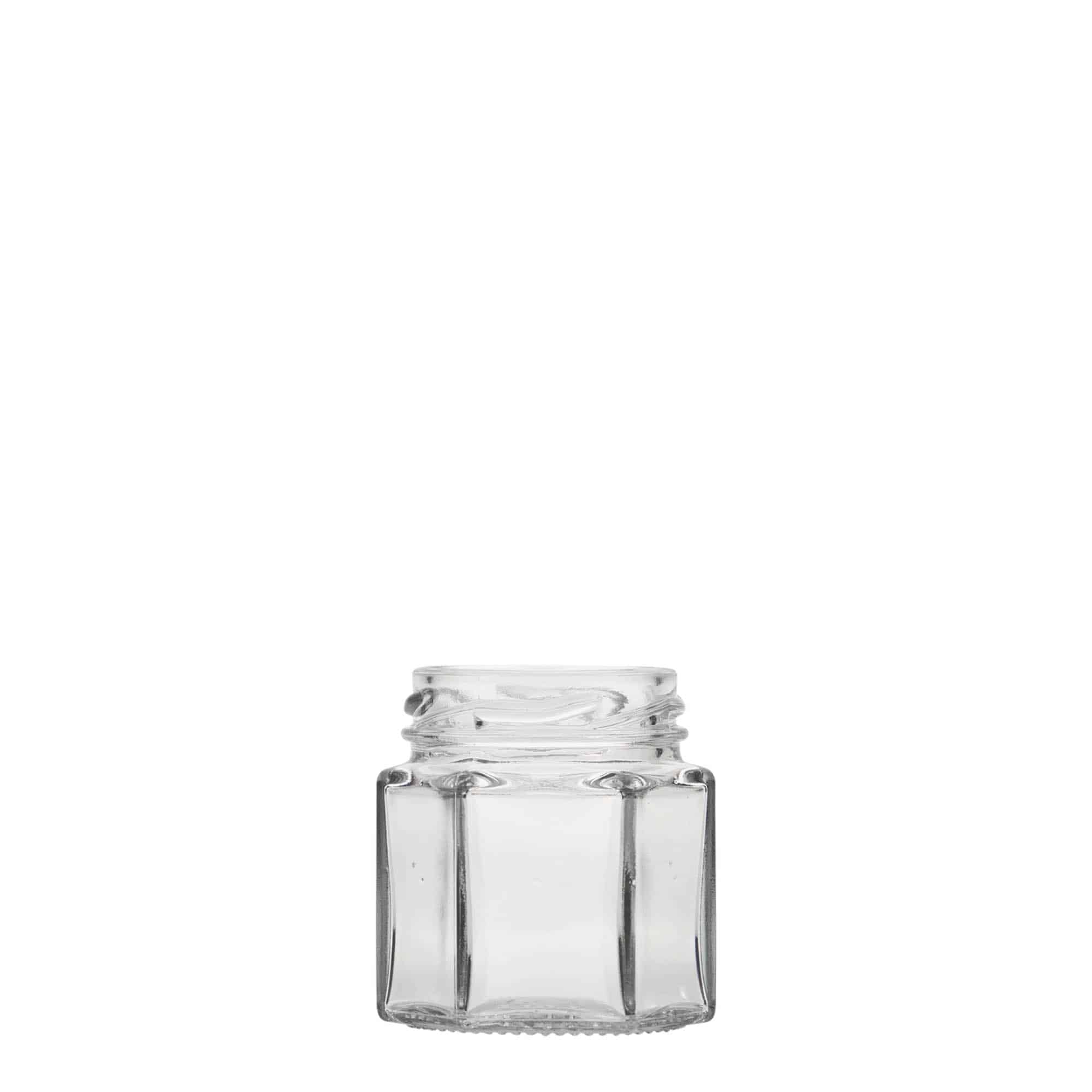 47 ml-es hatszögletű üveg, szájnyílás: Twist-Off (TO 43) 47 ml-es hatszögletű üveg, szájnyílás: Twist-Off (TO 43)
