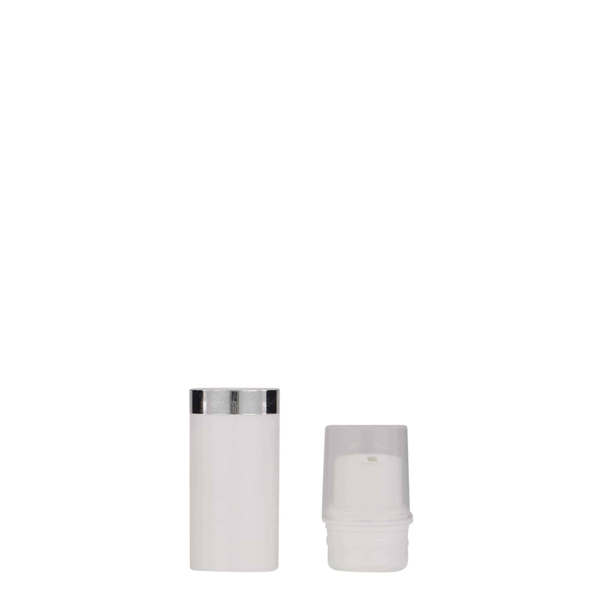 5 ml Airless adagoló 'Nano', PP-műanyag, fehér 5 ml Airless adagoló 'Nano', PP-műanyag, fehér