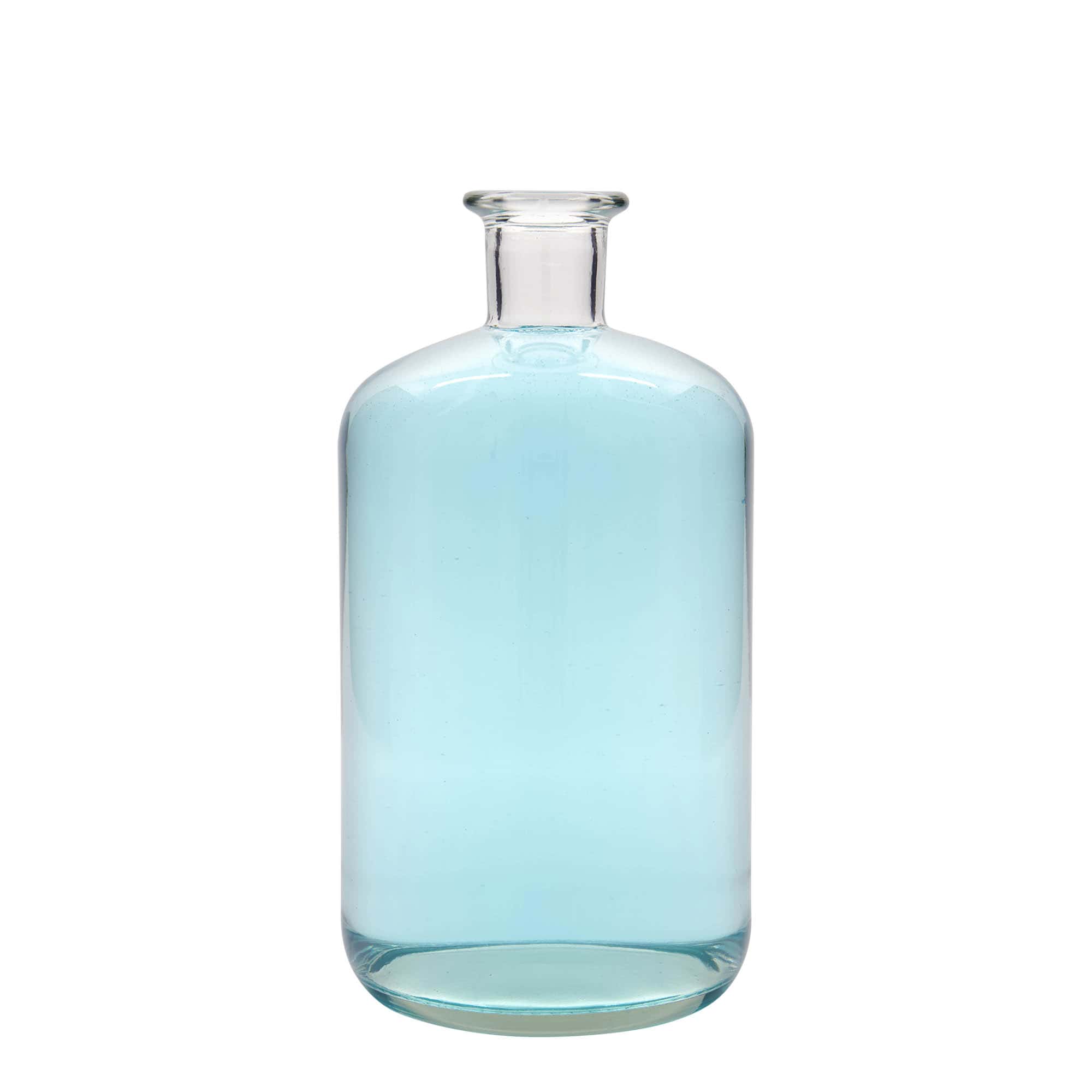 1500 ml-es patikai üvegpalack, szájnyílás: parafadugó