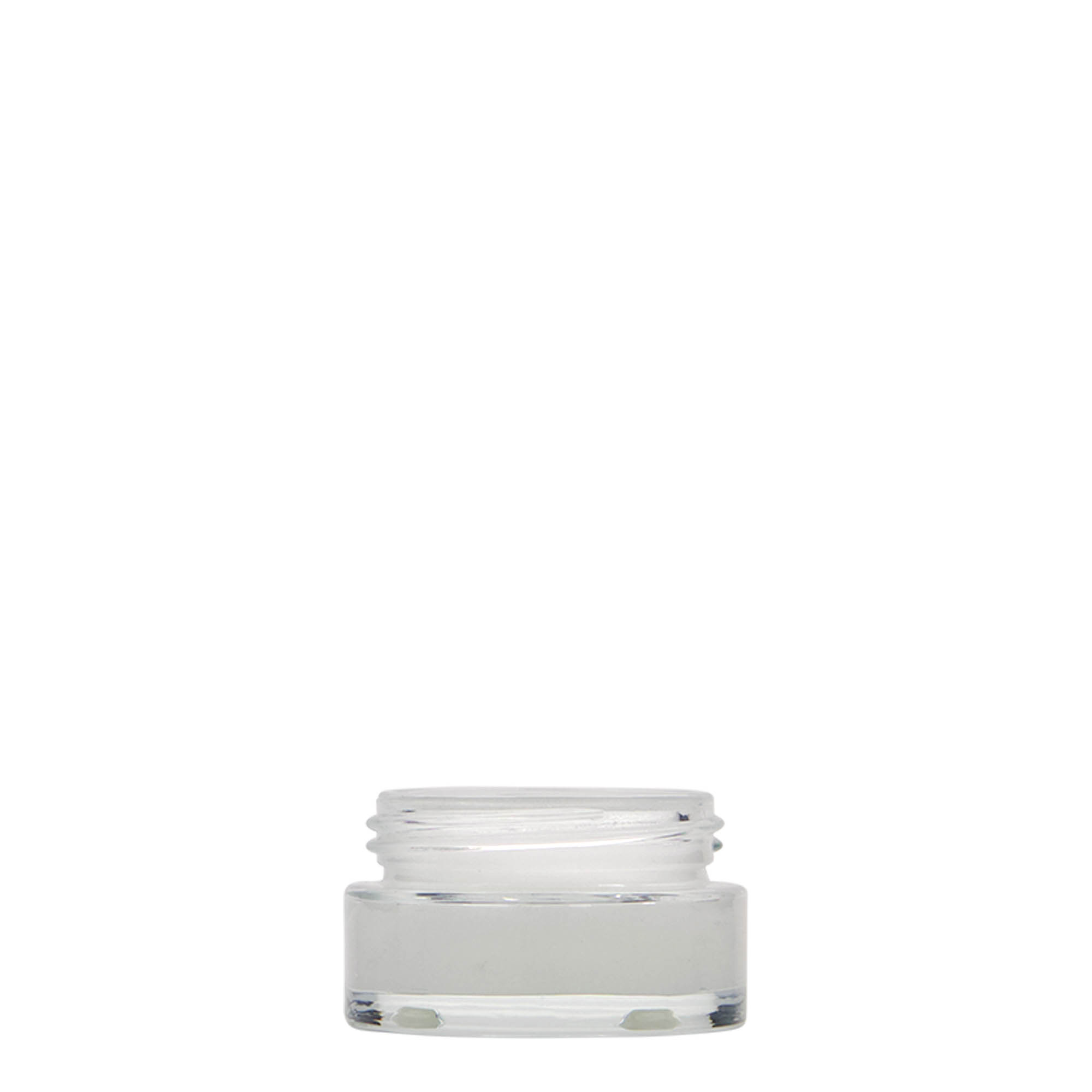 15 ml tégely 'Clear Edition', üveg, nyílás: csavarzár 15 ml tégely 'Clear Edition', üveg, nyílás: csavarzár