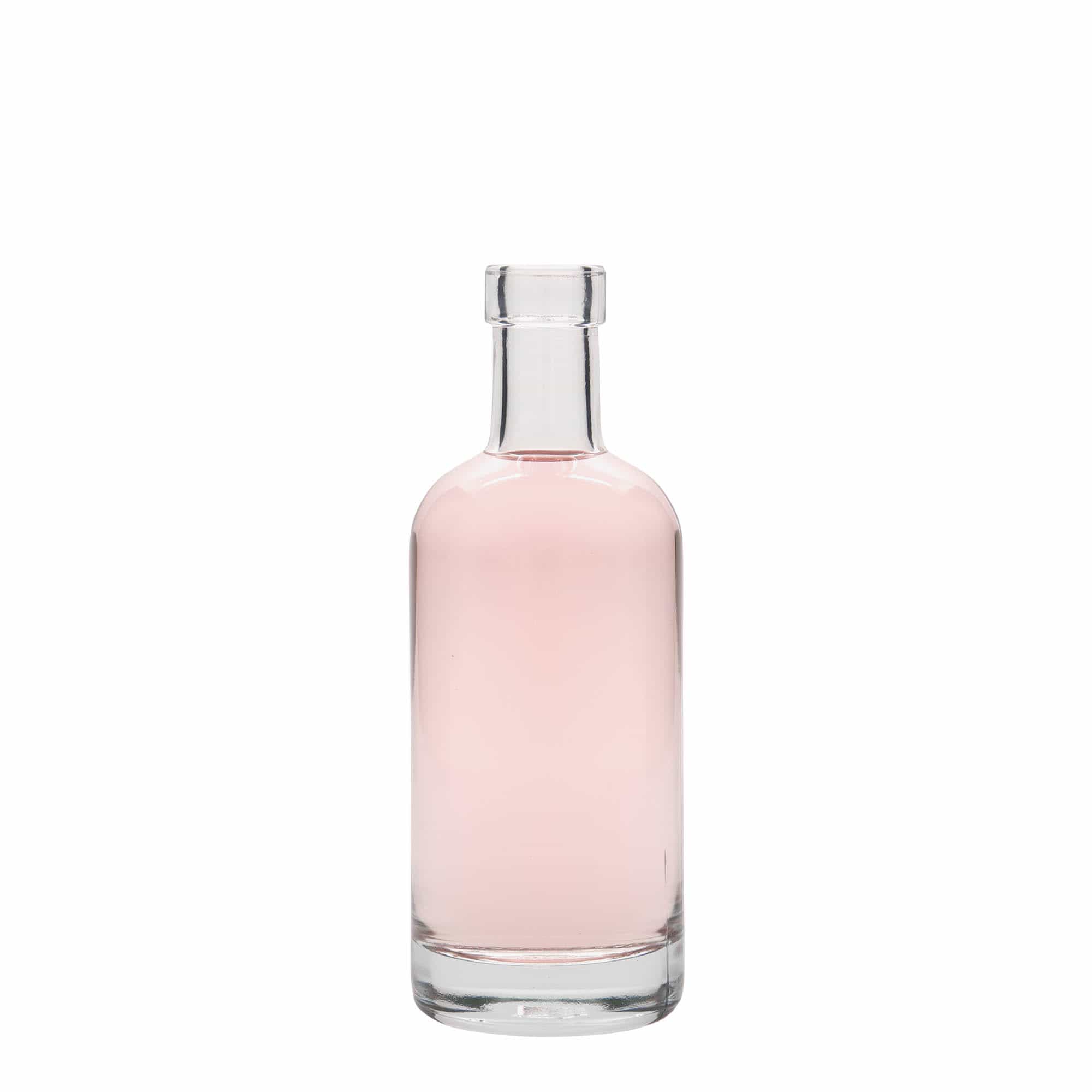 250 ml üveges palack 'Linea Uno', nyílás: parafa