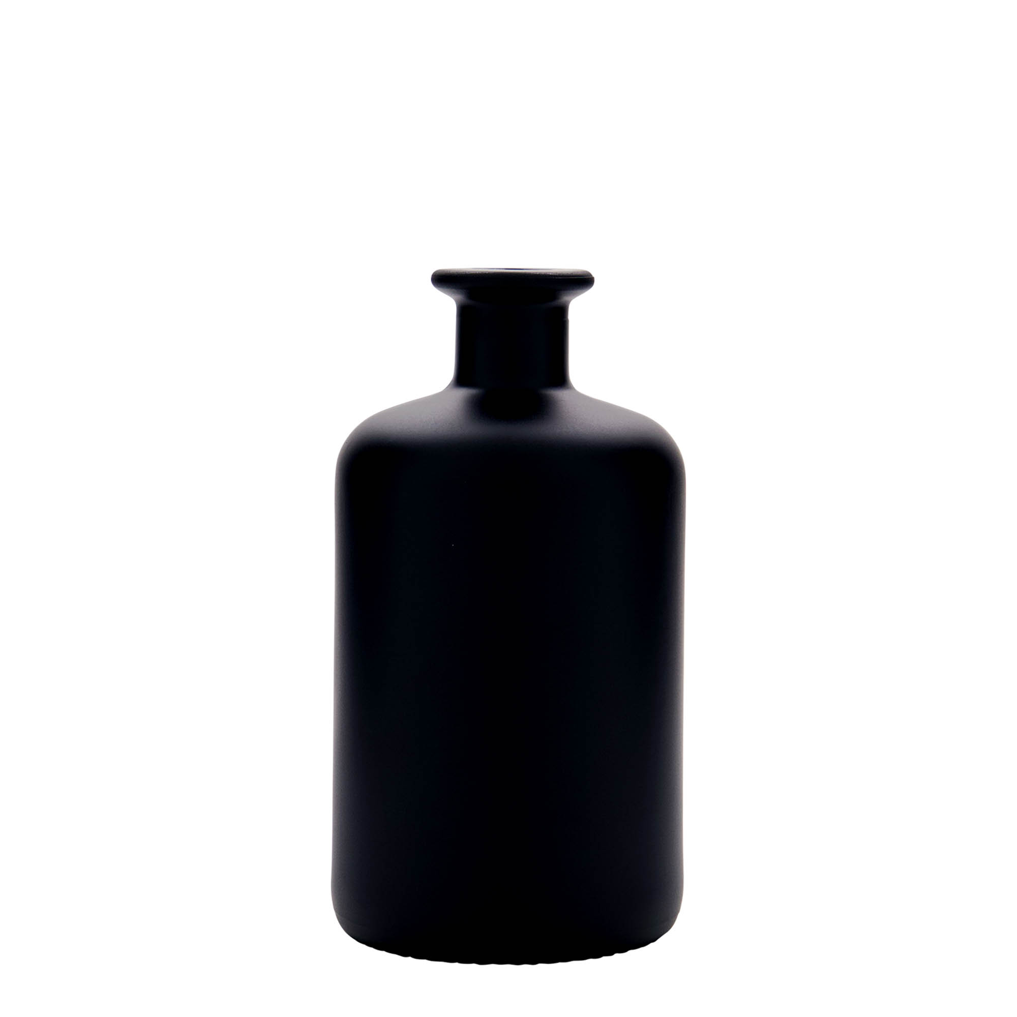 500 ml üveg gyógyszerész palack, fekete, nyílás: parafa 500 ml üveg gyógyszerész palack, fekete, nyílás: parafa