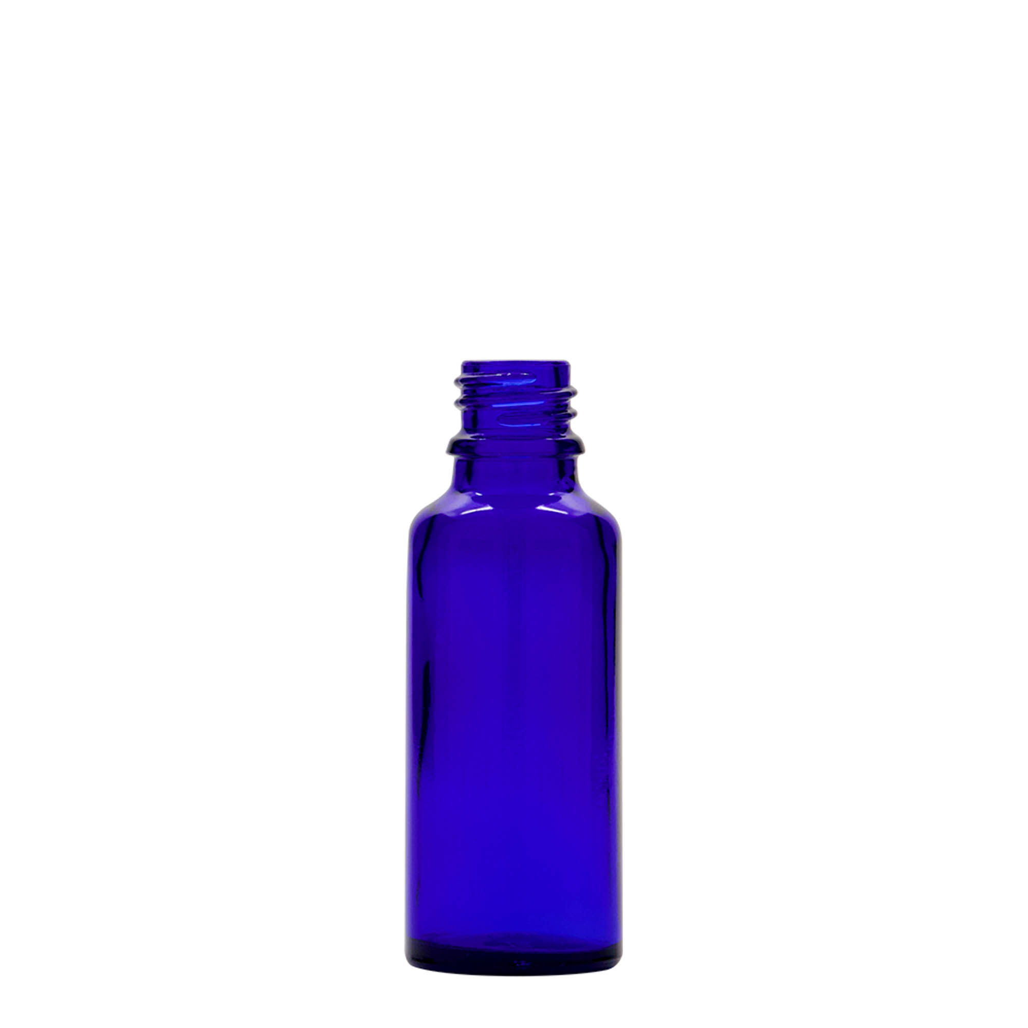 30 ml pipettás üveg orvosi, üveg, királykék-piros, nyílás: DIN 18 30 ml pipettás üveg orvosi, üveg, királykék-piros, nyílás: DIN 18