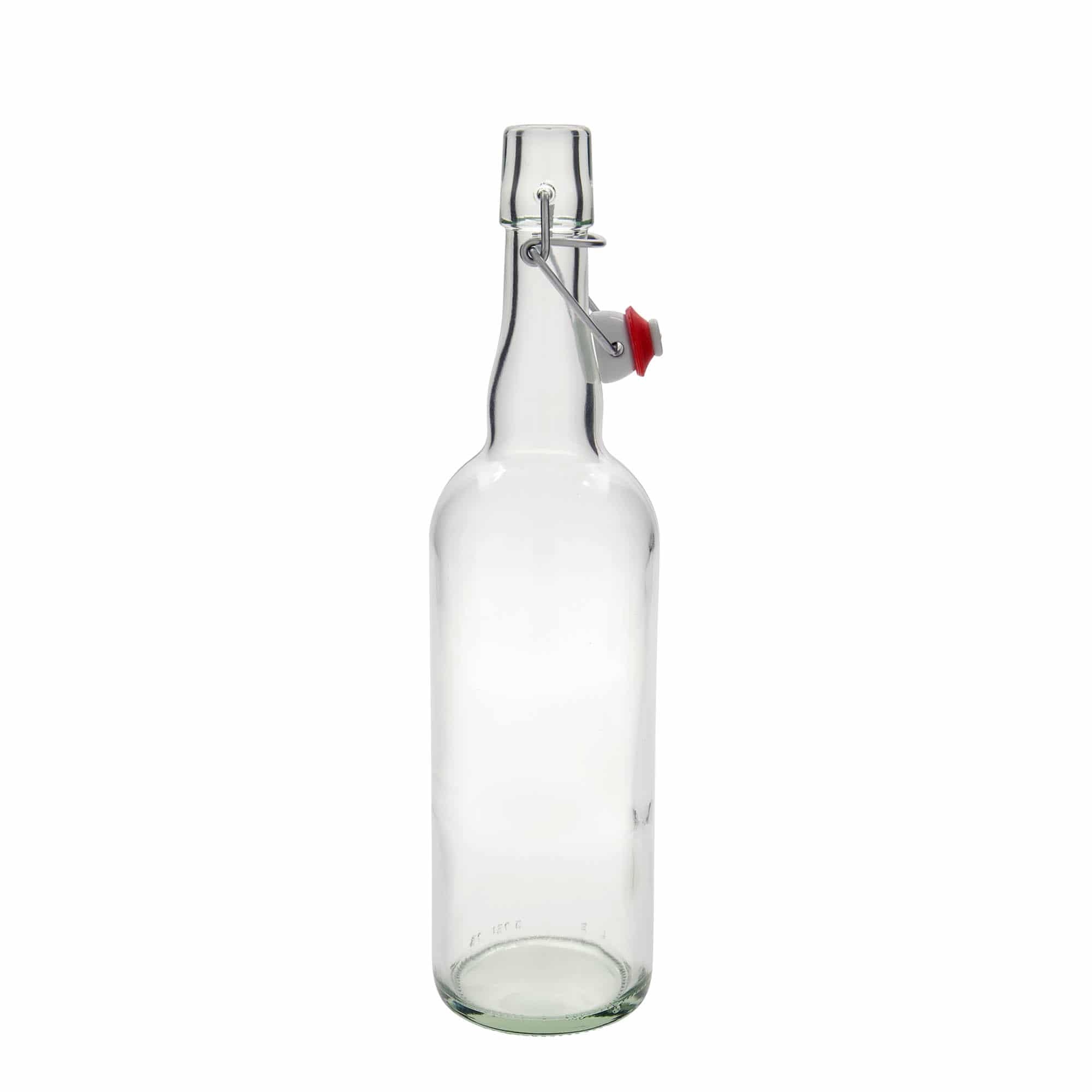 750 ml sörösüveg Belgiumból, üveg, nyak: patentzár