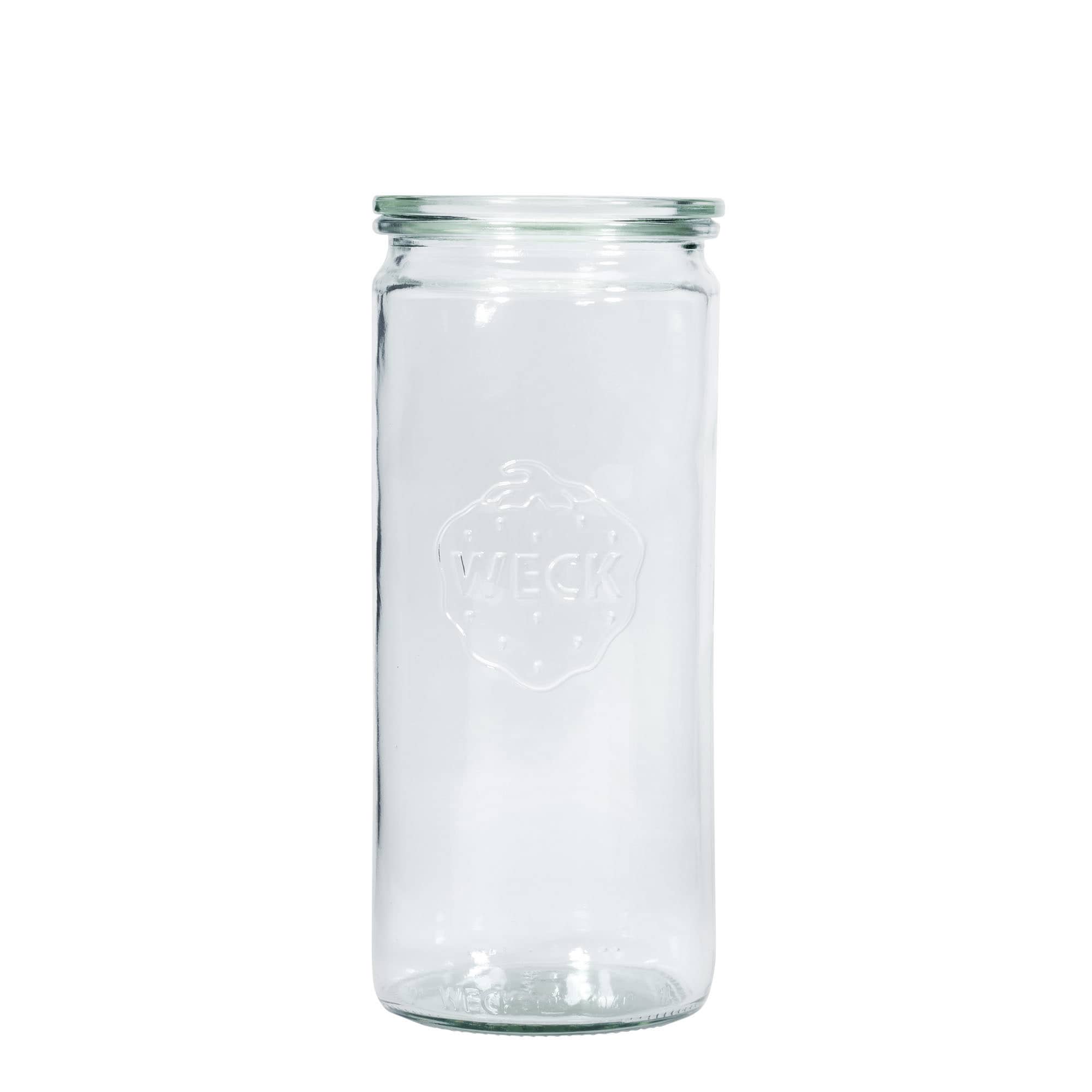 1.040 ml WECK hengeres üveg, száj: kerek perem