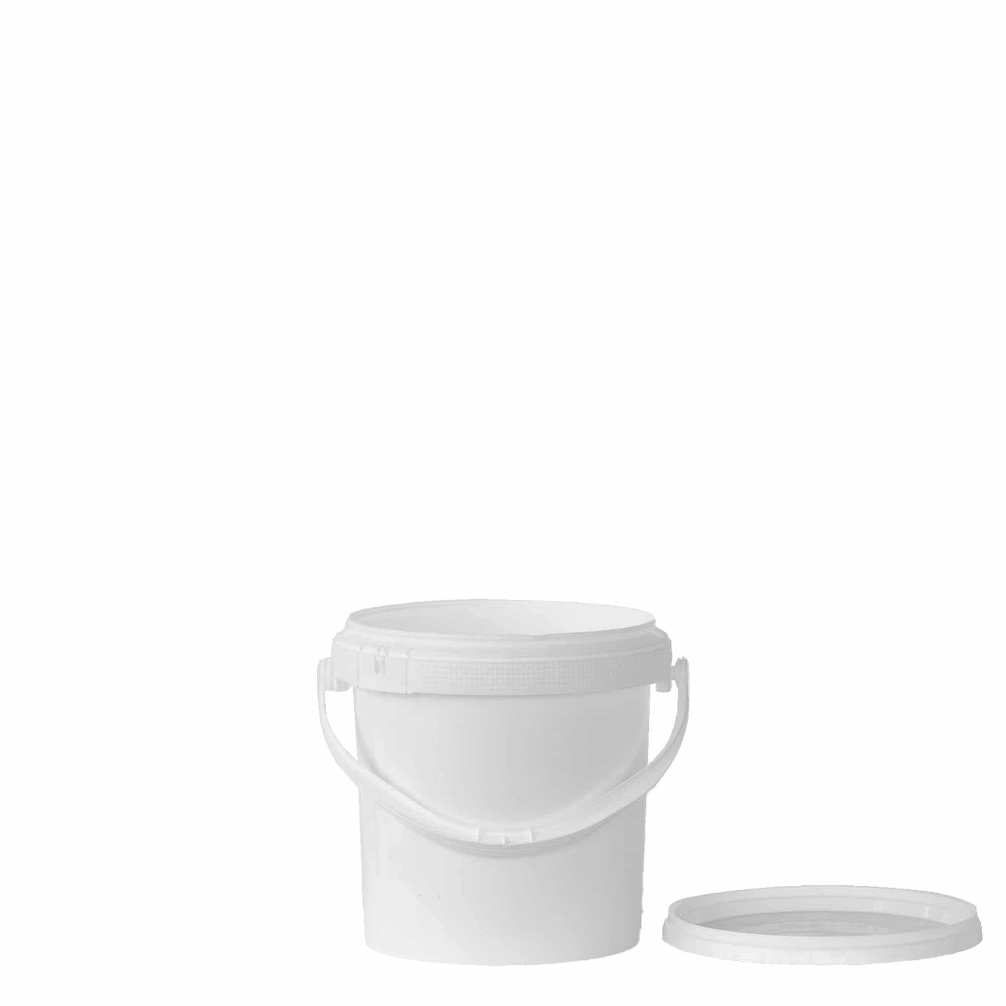 1 l vödör, PP-műanyag, fehér