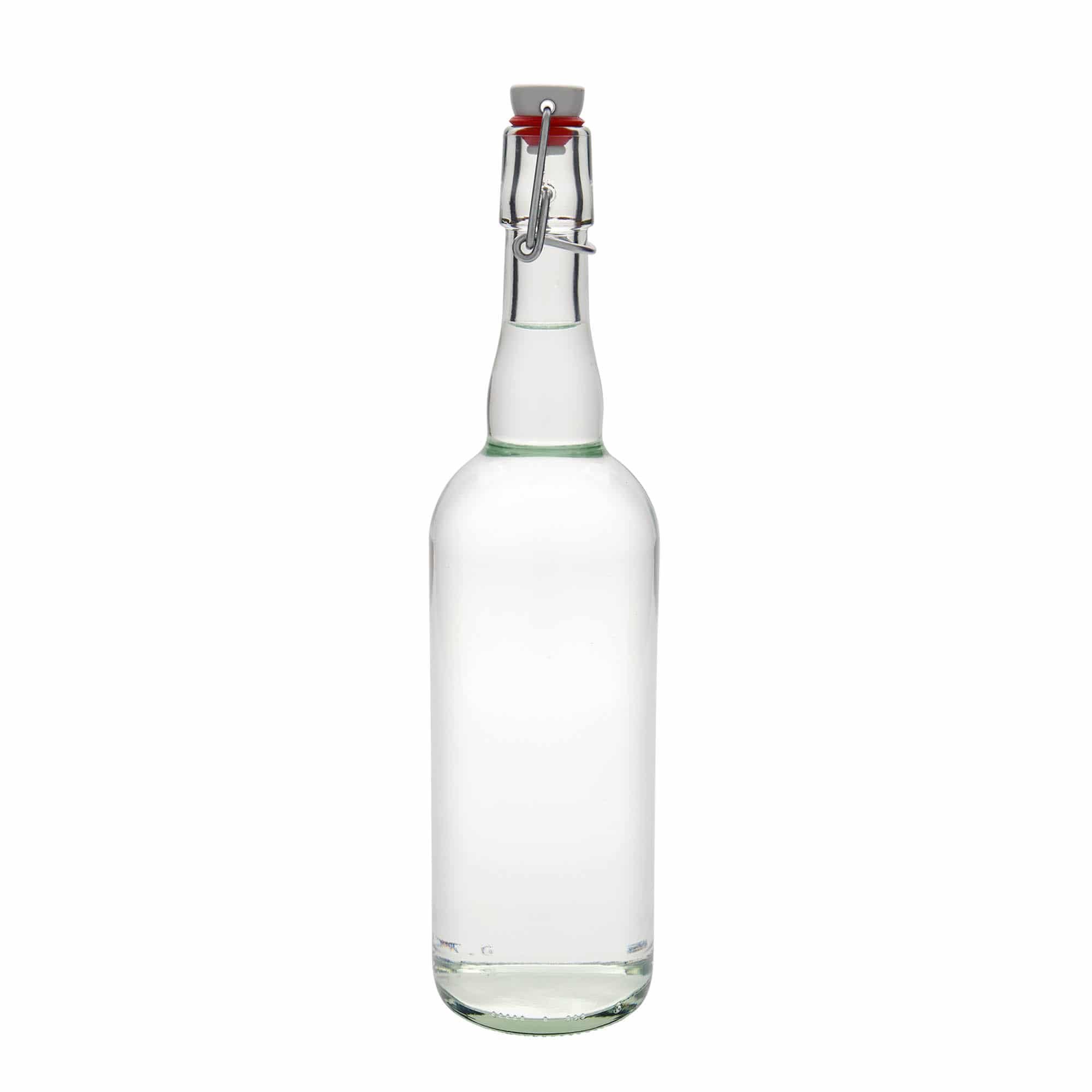 750 ml-es belga sörösüveg, üveg, szájnyílás: csatos zár