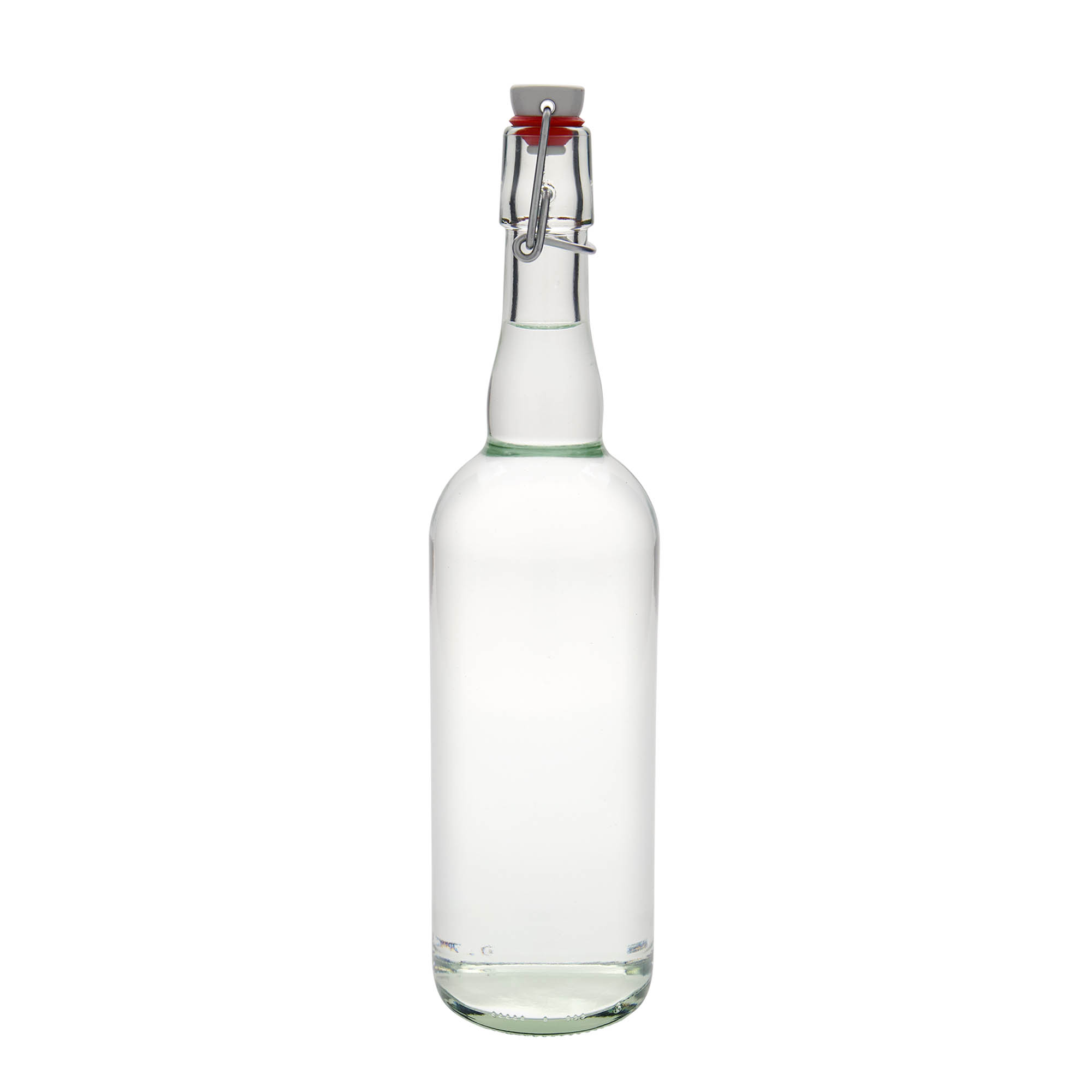 750 ml sörösüveg Belgiumból, üveg, nyak: patentzár