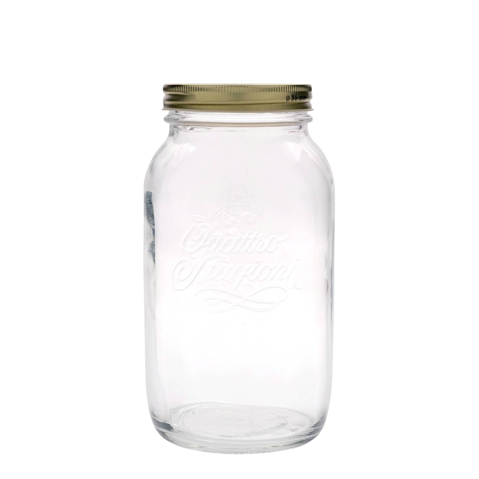1.500 ml-es 'Quattro Stagioni' üveg, nyílás: csavarzár