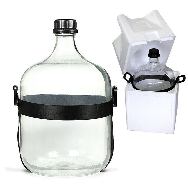25 l demizson High End, üveg, szájnyílás: csavaros kupak 25 l demizson High End, üveg, szájnyílás: csavaros kupak