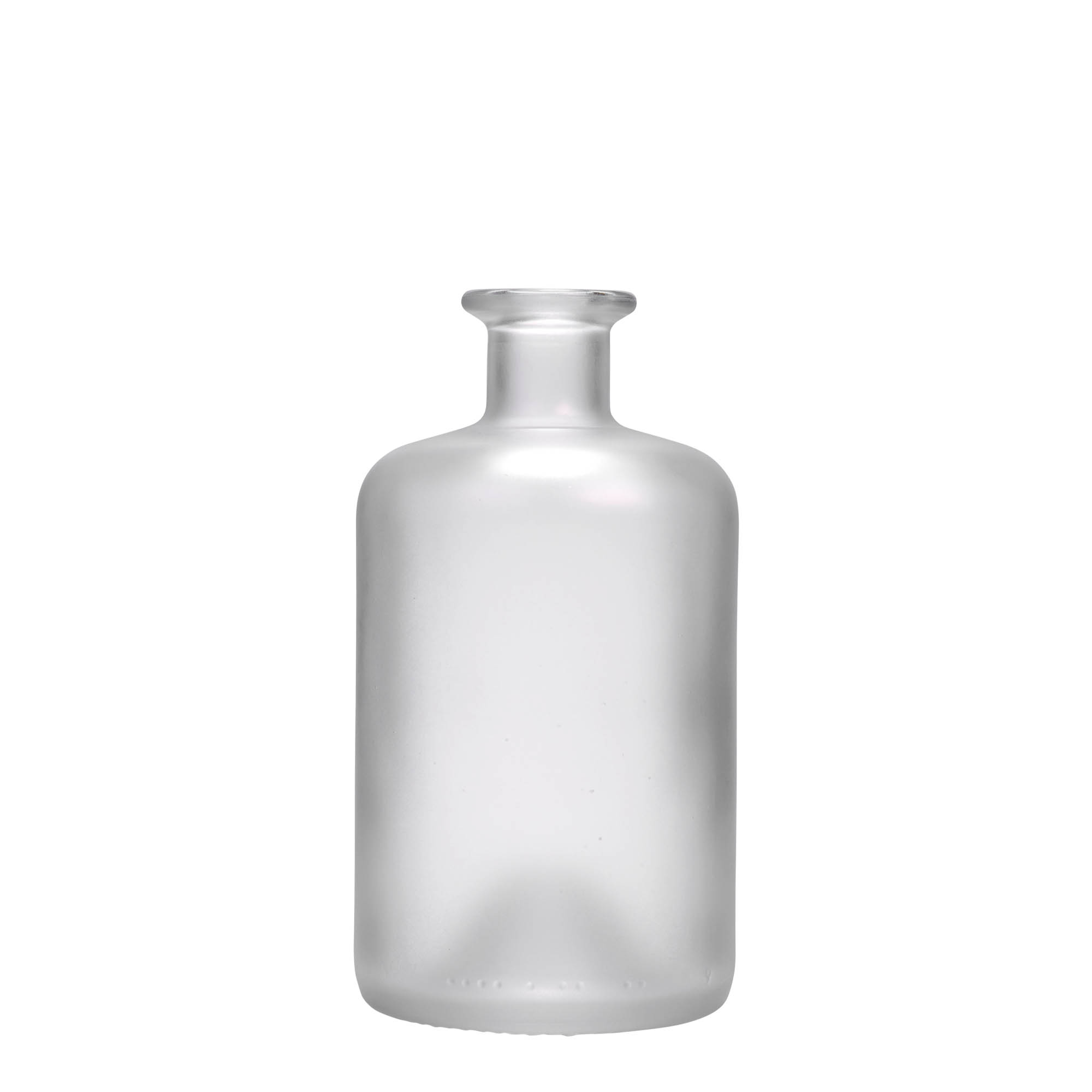 500 ml gyógyszerészüveg, jégmintás, száj: parafa 500 ml gyógyszerészüveg, jégmintás, száj: parafa