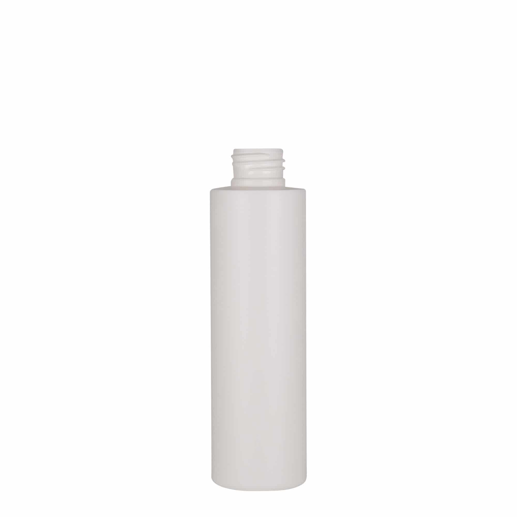 150 ml-es műanyag palack 'Pipe', HDPE, fehér, szájnyílás: GPI 24/410 150 ml-es műanyag palack 'Pipe', HDPE, fehér, szájnyílás: GPI 24/410
