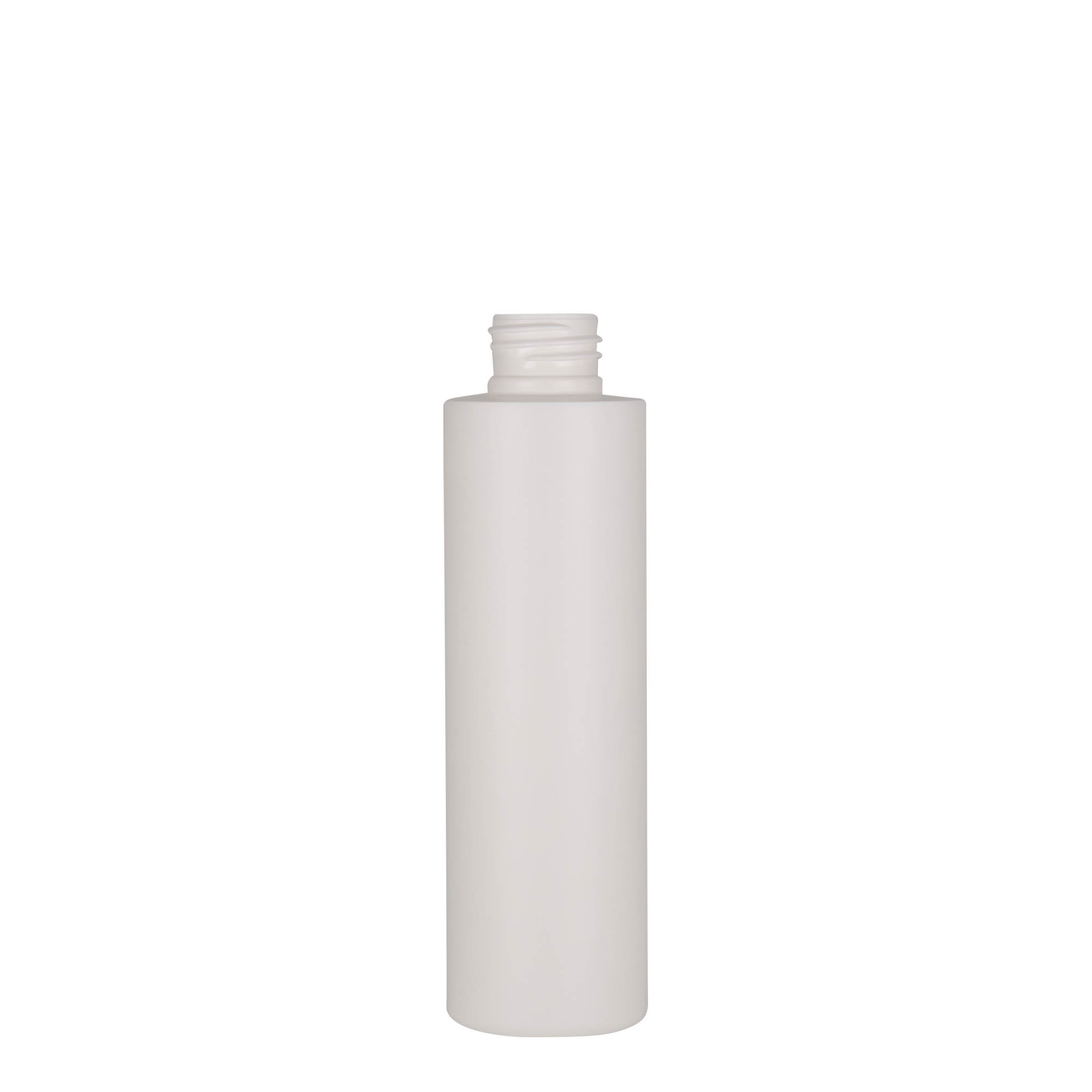 150 ml műanyag palack 'Pipe', HDPE, fehér, nyílás: 24/410