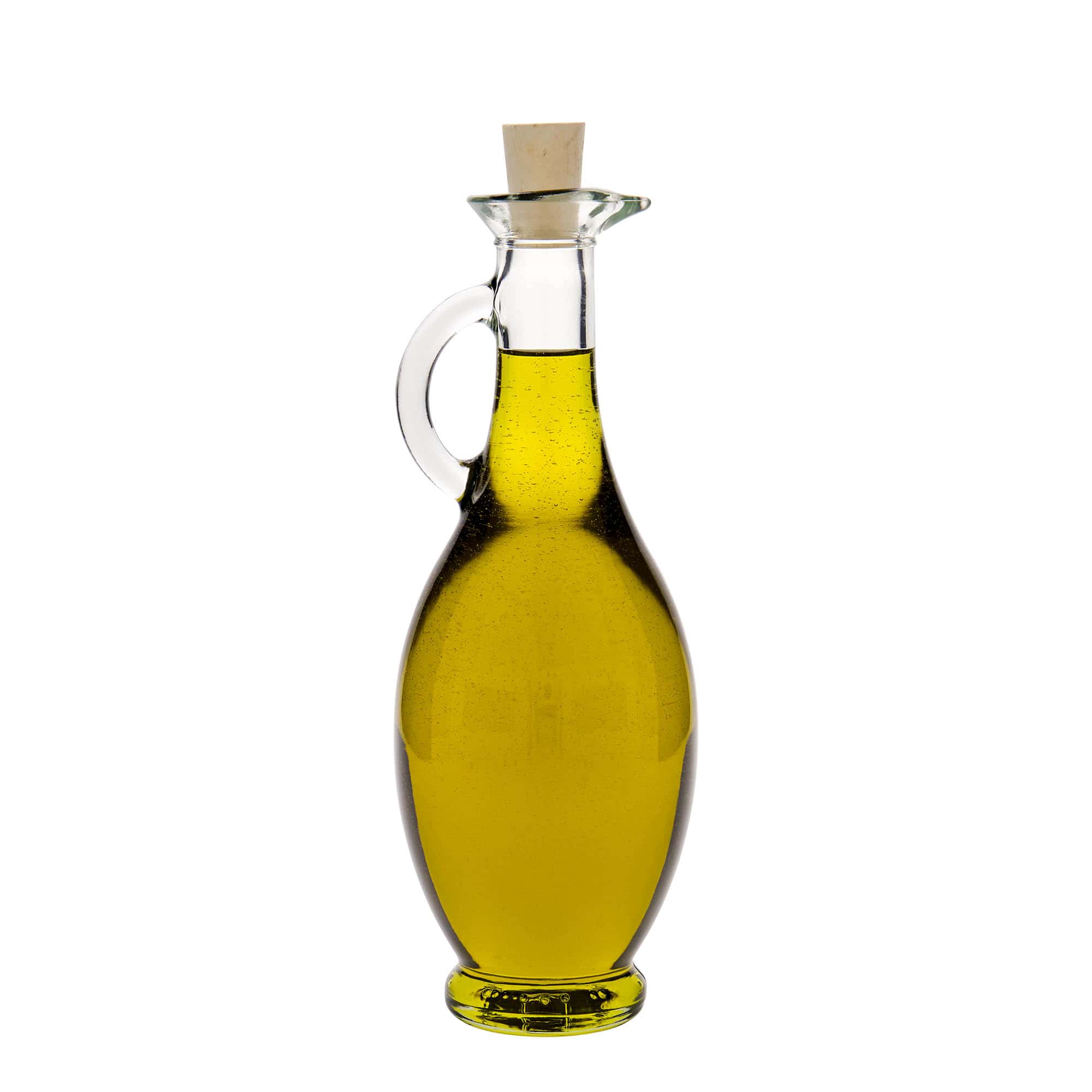 500 ml ecet-/olajüveg 'Egizia', nyak: parafa
