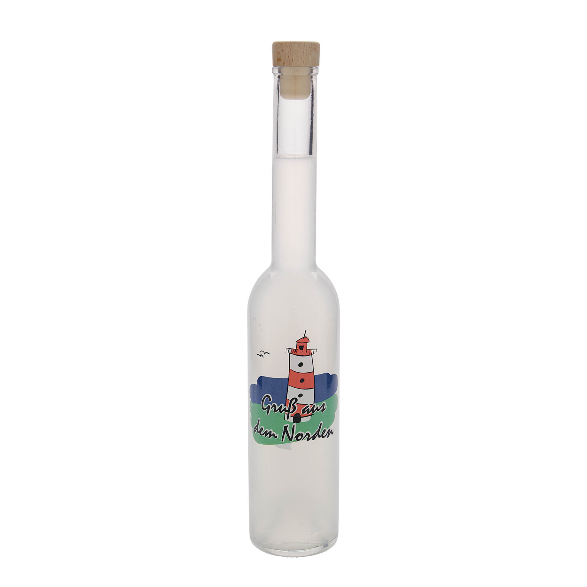 350 ml üvegpalack 'Opera', motívum: Észak, nyílás: parafa 350 ml üvegpalack 'Opera', motívum: Észak, nyílás: parafa