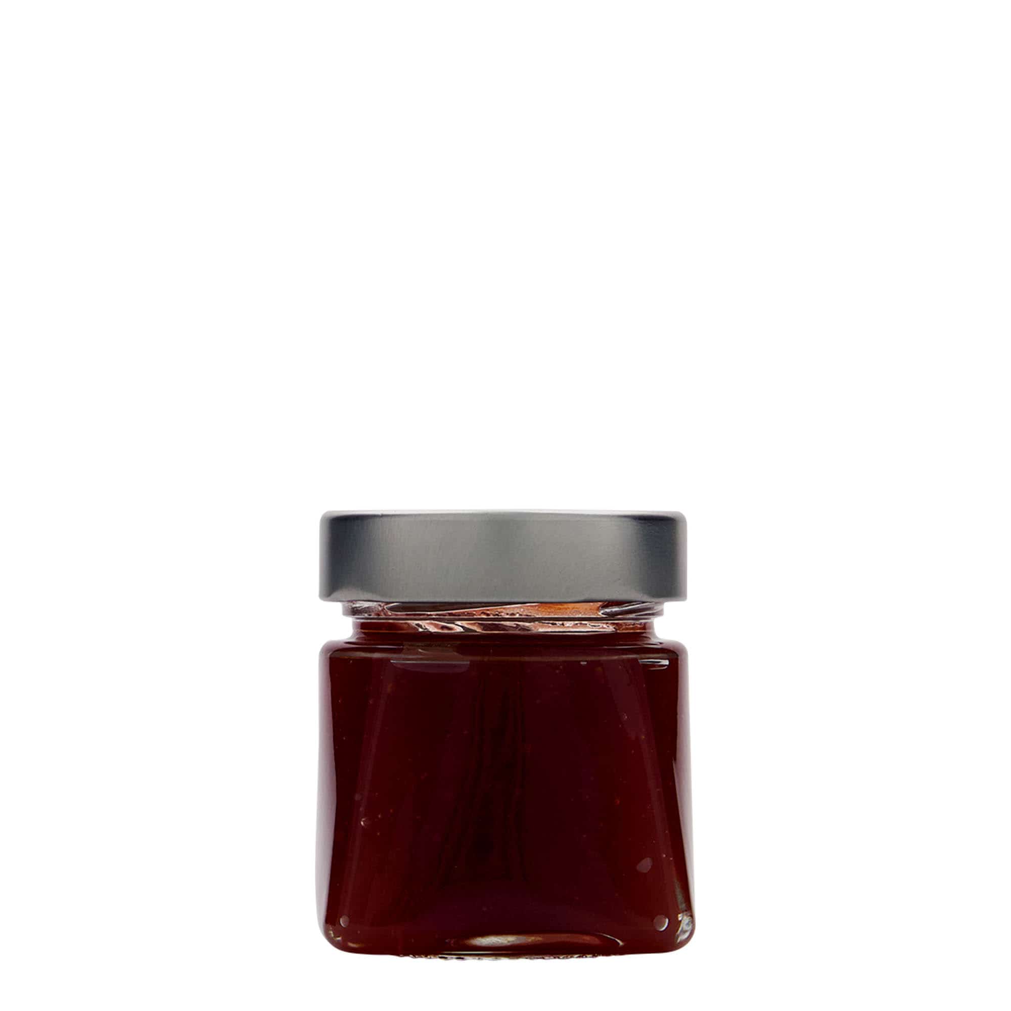 106 ml négyszögletes üveg 'Luxor', nyílás: Deep-Twist-Off (DTO 58)