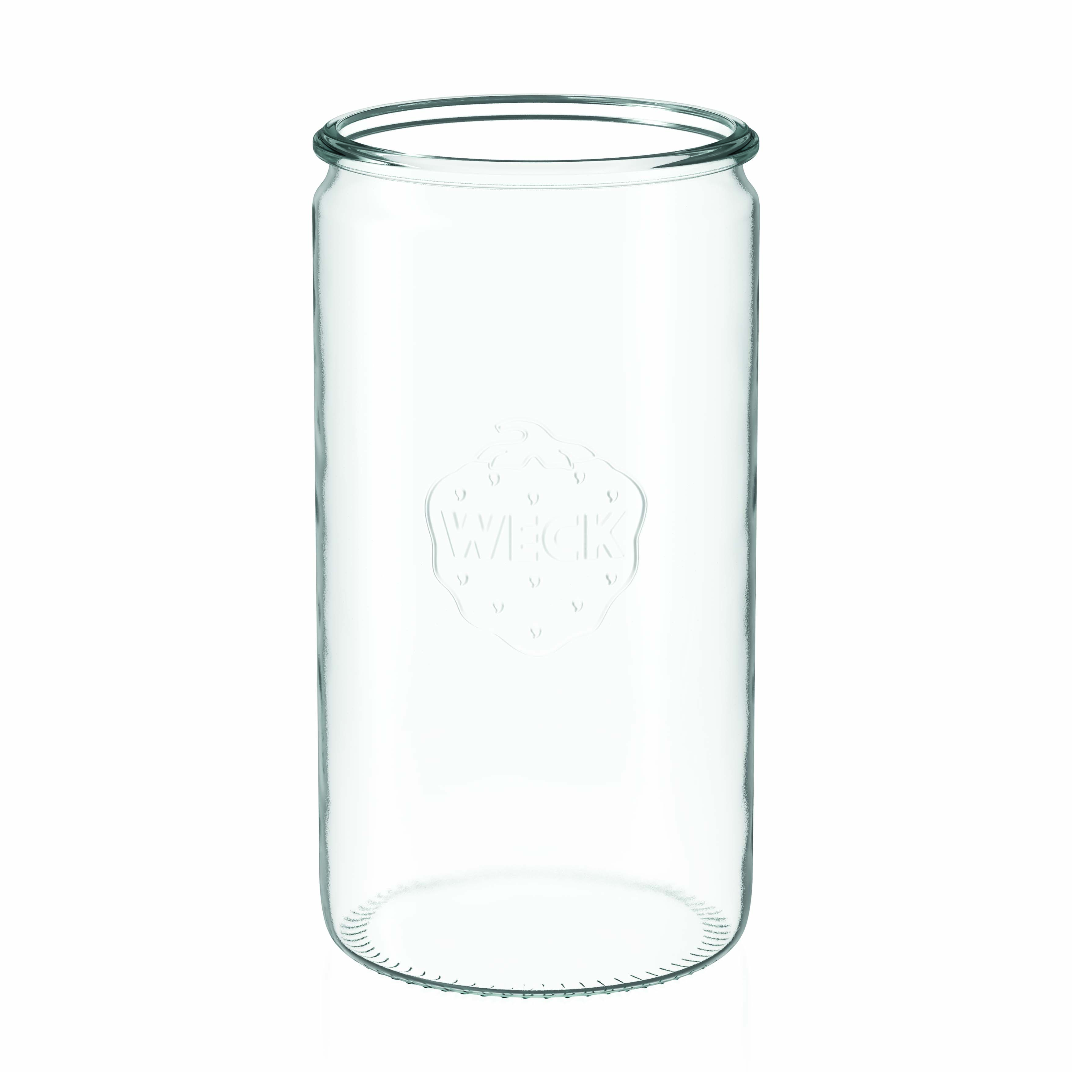 1.575 ml WECK-hengeres üveg, nyílás: kerek perem