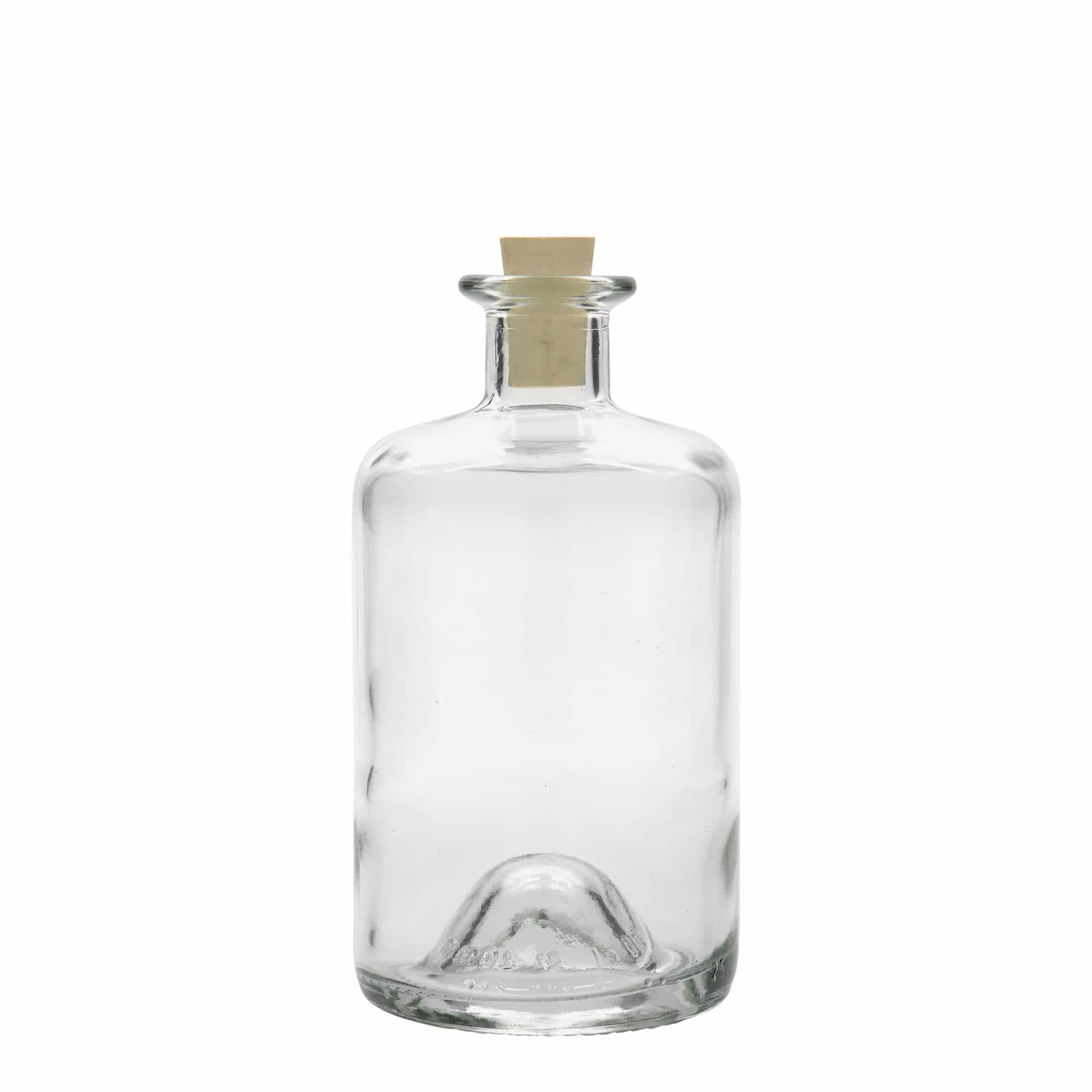 500 ml gyógyszerész üveg, nyílás: parafa