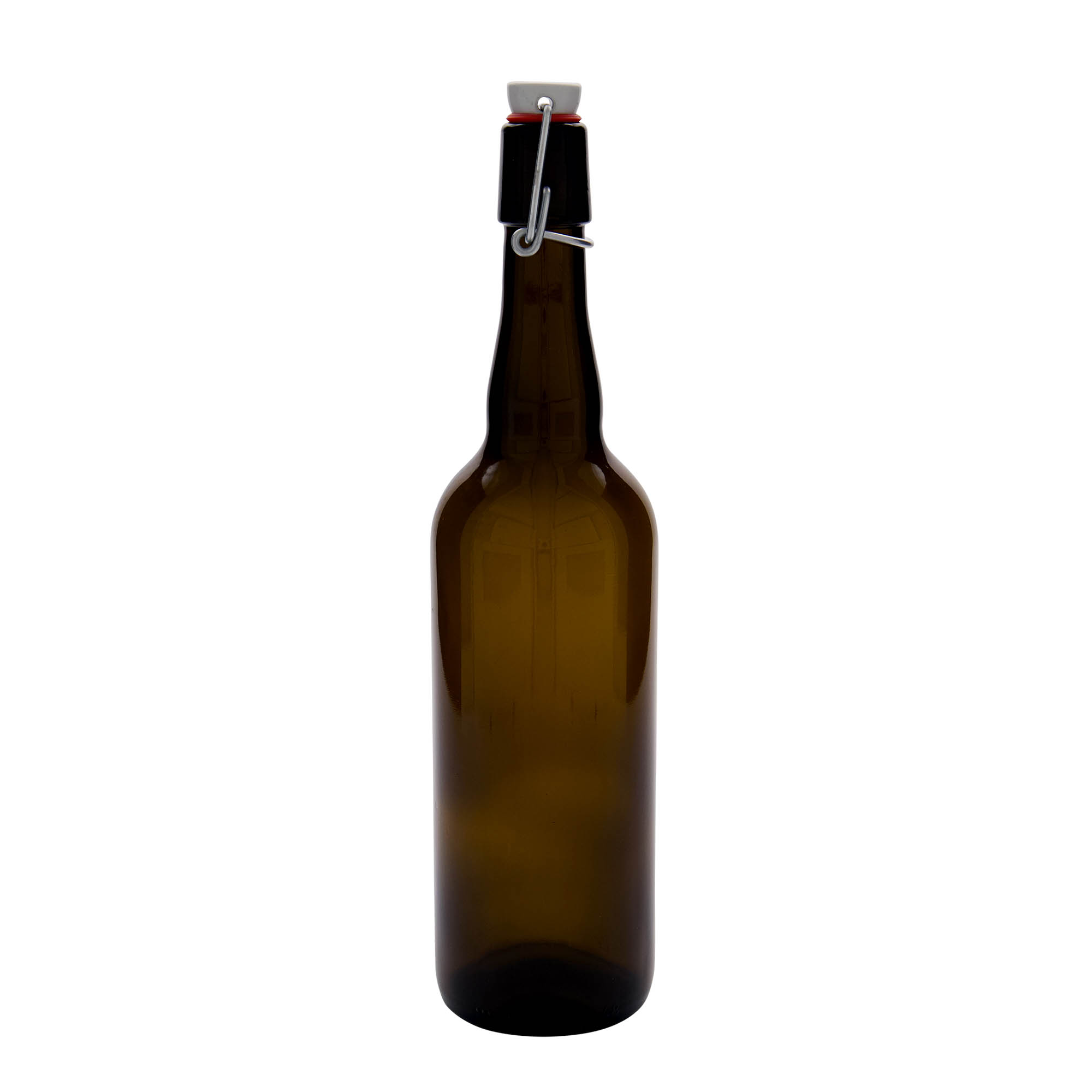 750 ml sörösüveg Belgiumból, üveg, barna, nyílás: patentzár 750 ml sörösüveg Belgiumból, üveg, barna, nyílás: patentzár