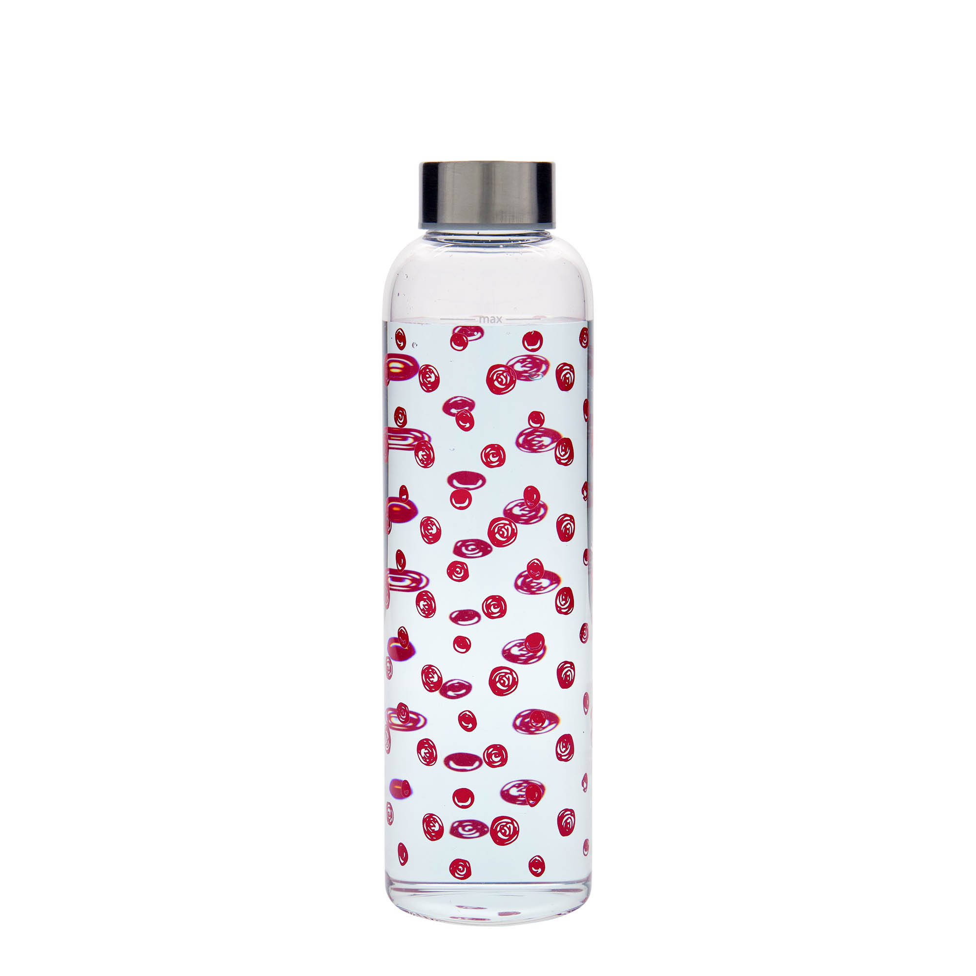 500 ml ivópalack 'Perseus - Piros pöttyök', nyílás: csavarzár 500 ml ivópalack 'Perseus - Piros pöttyök', nyílás: csavarzár