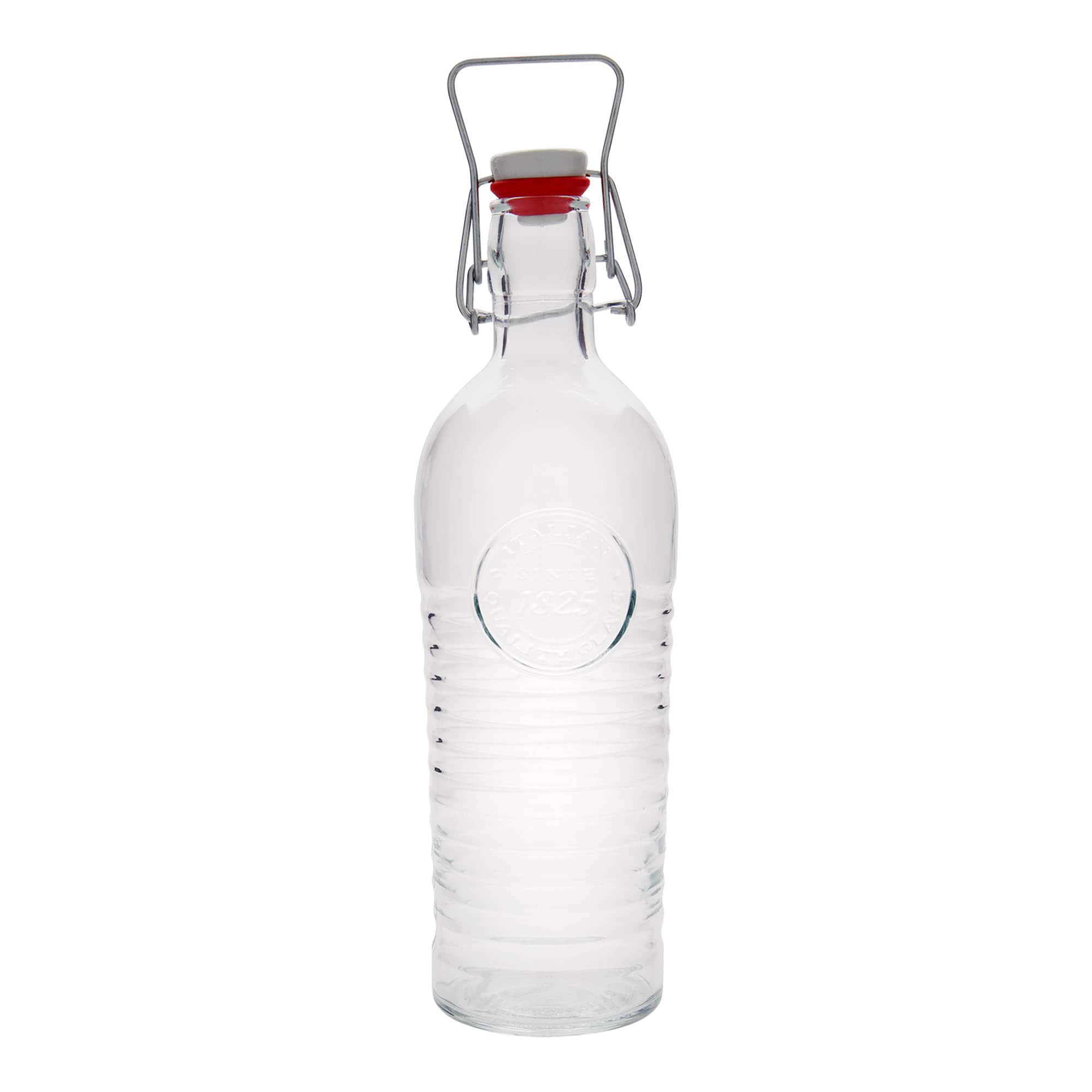 1.200 ml-es „Officina 1825” üveges palack, nyílás: patentzár