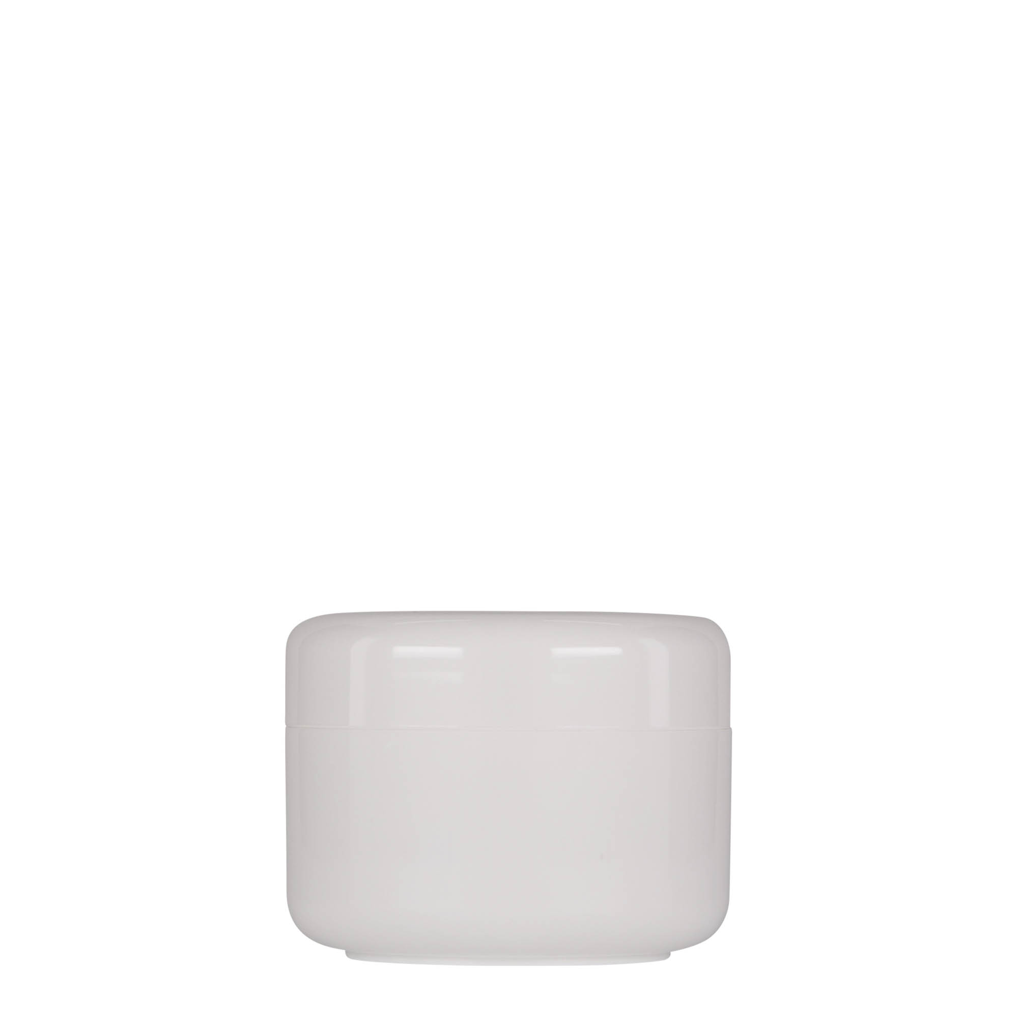 100 ml műanyagdoboz 'Bianca', PP, fehér, nyílás: csavarzár