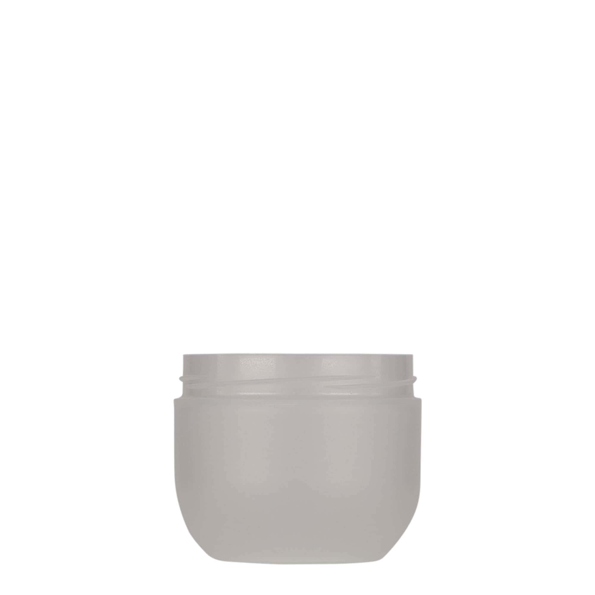 100 ml műanyag tégely 'Magic', PP, természetes, nyílás: csavaros zárófedél
