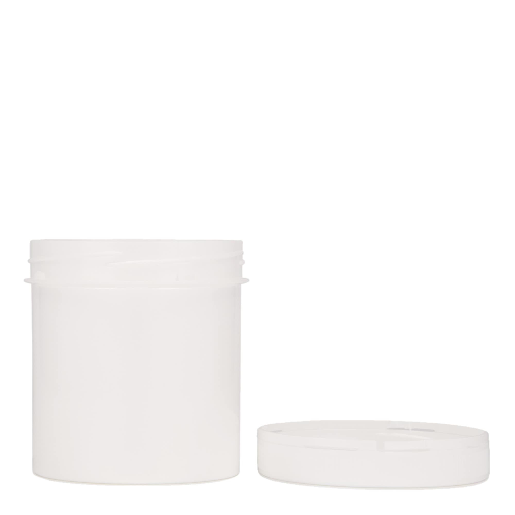 250 ml műanyag doboz 'Securilock', PP, fehér, nyílás: csavarzár