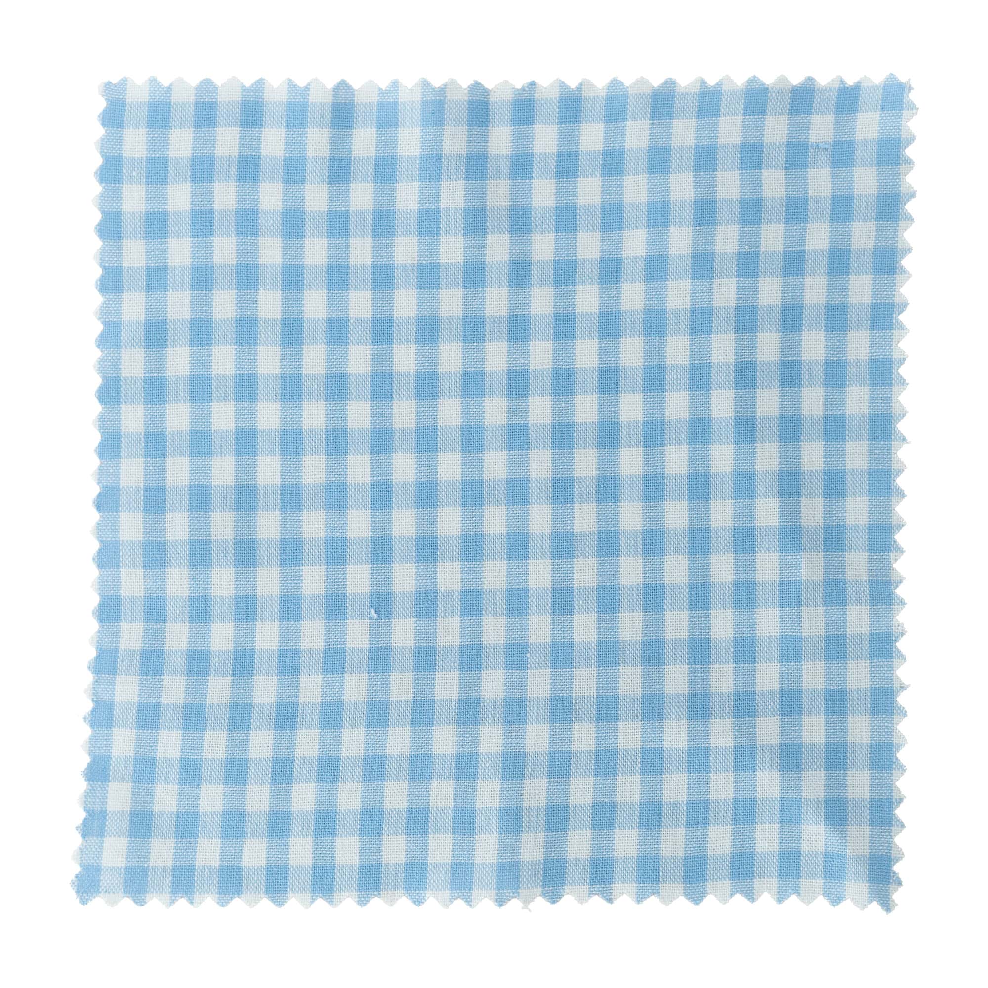 Befőttesüveg-takaró kockás 15x15, négyzet alakú, textil, világoskék, szájnyílás: TO58-TO82 Befőttesüveg-takaró kockás 15x15, négyzet alakú, textil, világoskék, szájnyílás: TO58-TO82