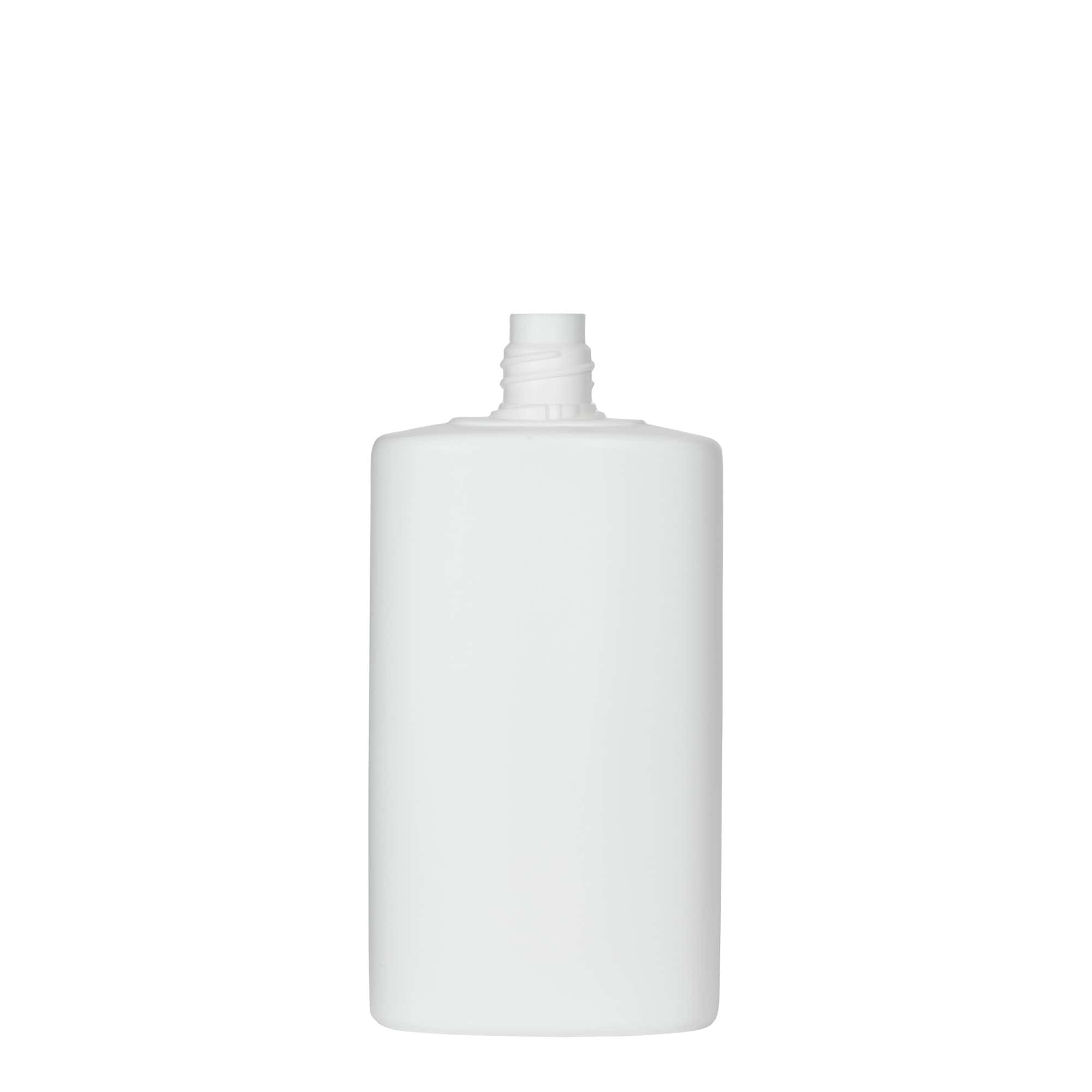 250 ml-es műanyag palack 'Indy', ovális, HDPE, fehér, szájnyílás: csavaros kupak 250 ml-es műanyag palack 'Indy', ovális, HDPE, fehér, szájnyílás: csavaros kupak