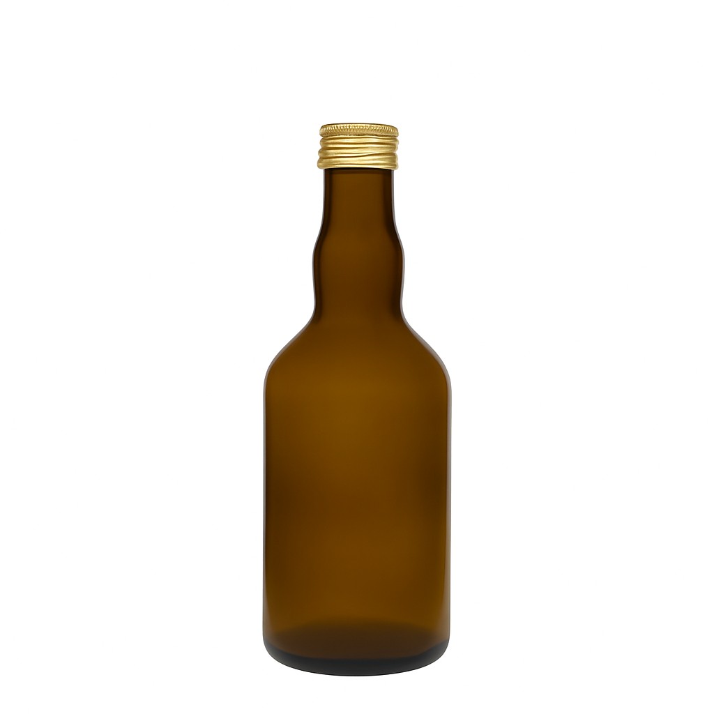 500 ml üvegpalack 'Olona', antikzöld, nyílás: PP 31,5